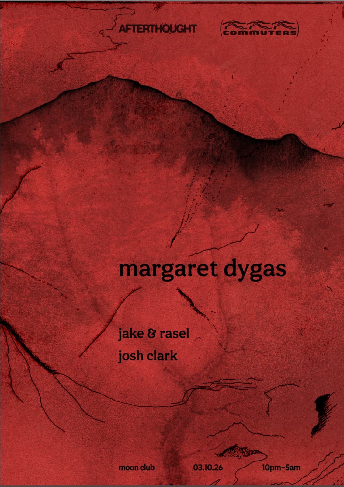 Afterthought & commuters Pres. Margaret Dygas at Moon Club