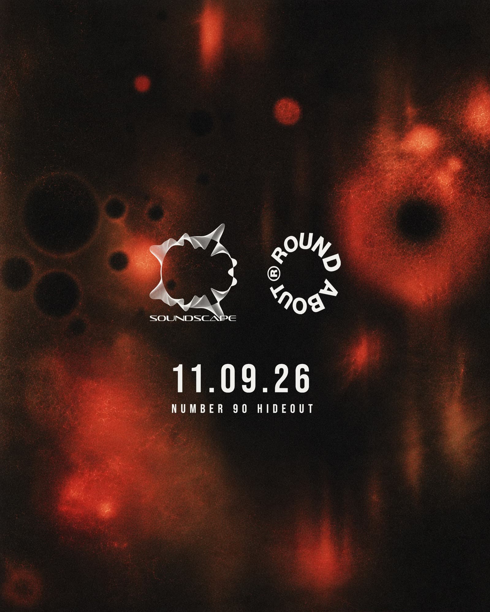 SOUNDSCAPE & ROUND ABOUT PRESENTS: 90 Hideout at NUMBER 90 LONDON