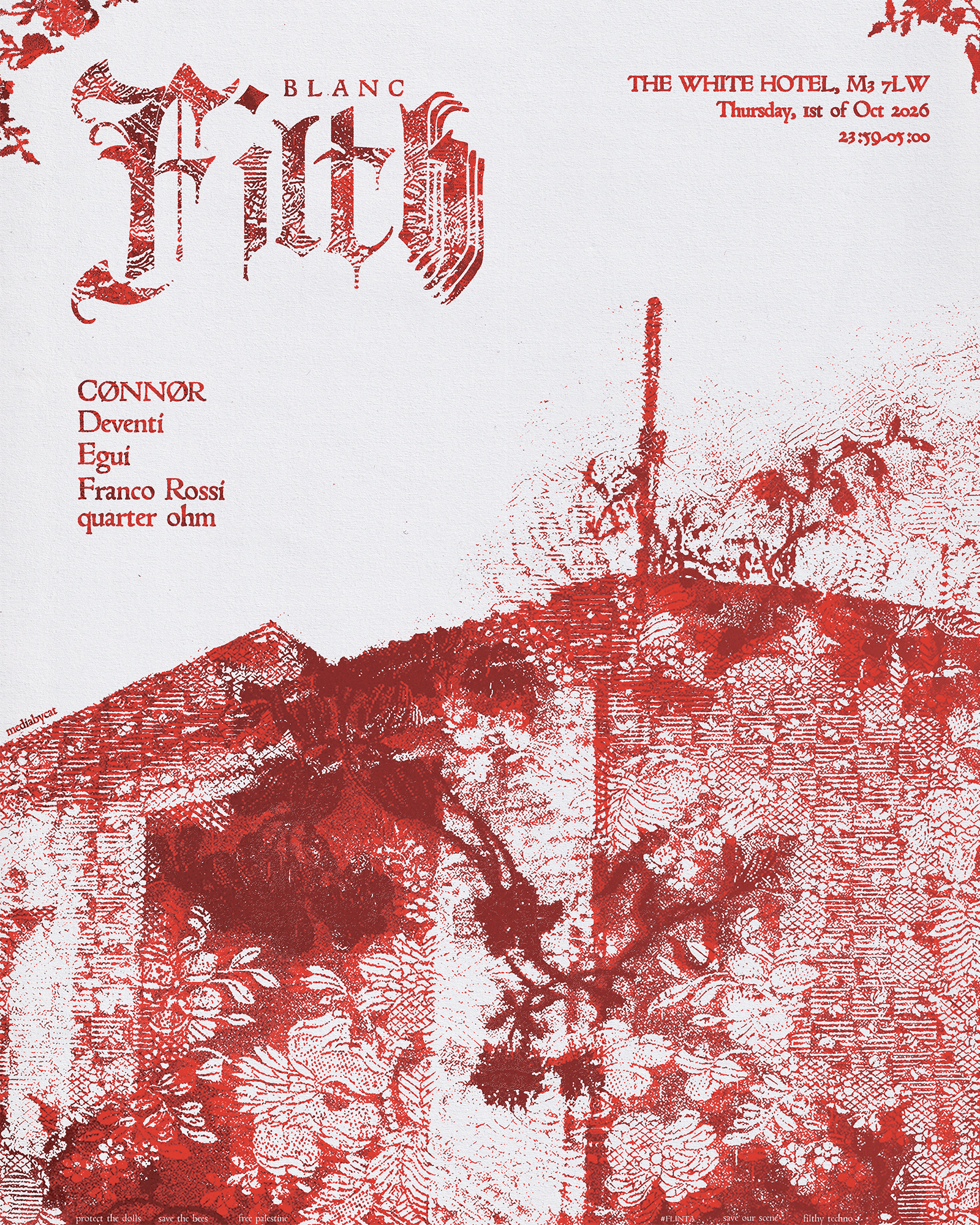 FILTH: BLANC at The White Hotel