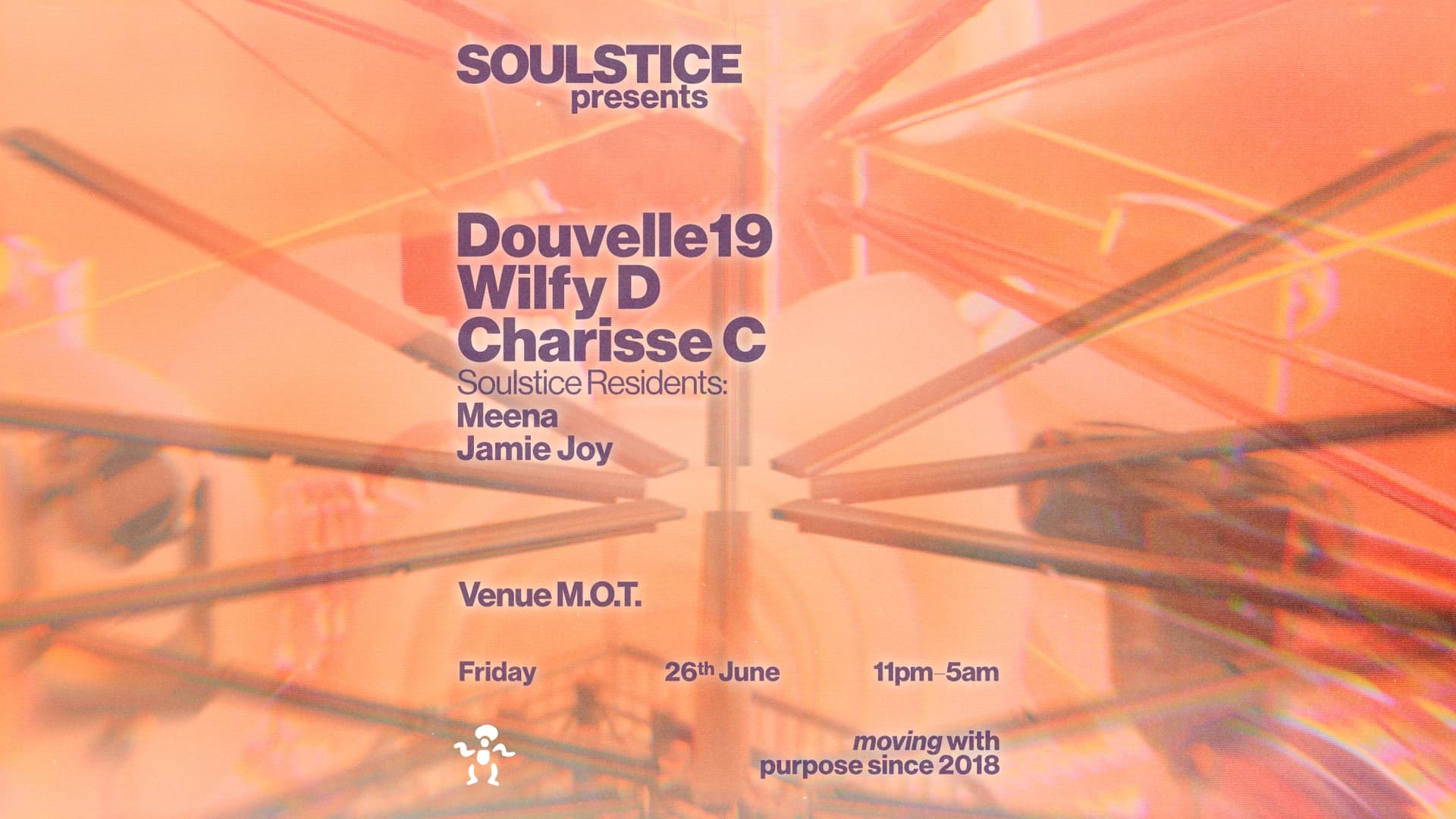 Soulstice presents: Douvelle19, Wilfy D, Charisse C, Meena at Venue MOT