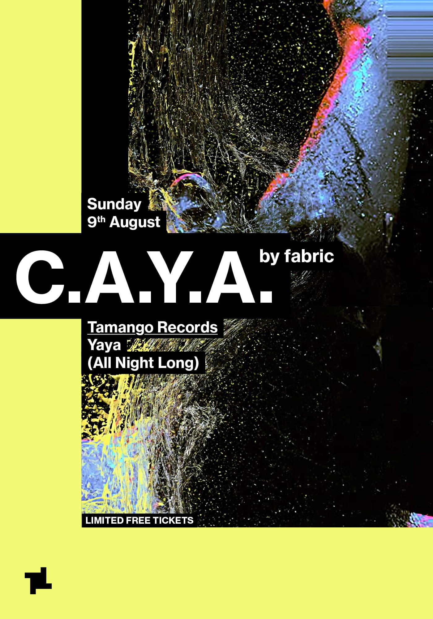 CAYA by fabric: Tamango - Yaya (All Night Long) at FabricXX
