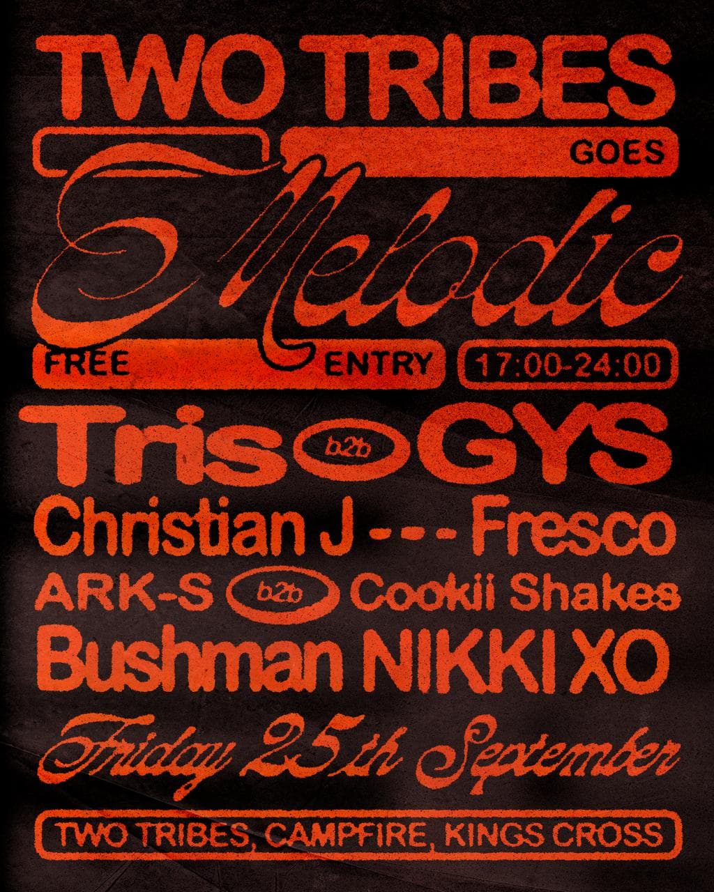 Two Tribes Goes Melodic