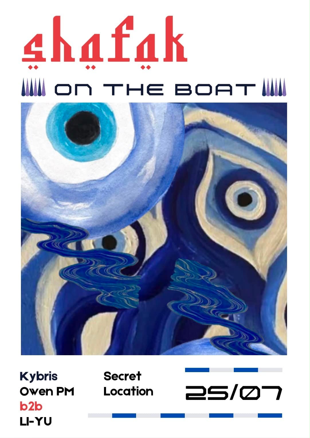 shafak on the boat
