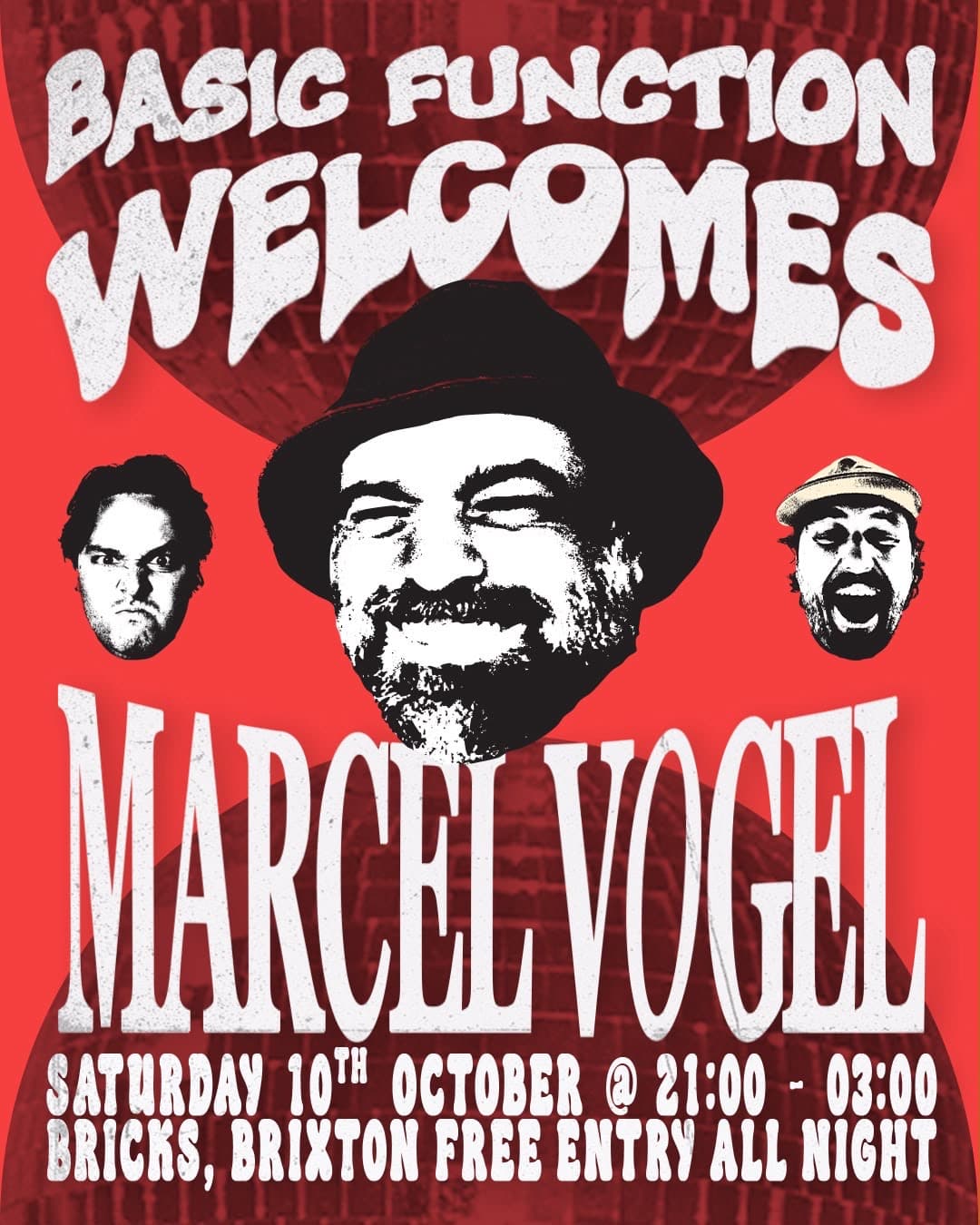 Basic Function present: Marcel Vogel at Bricks