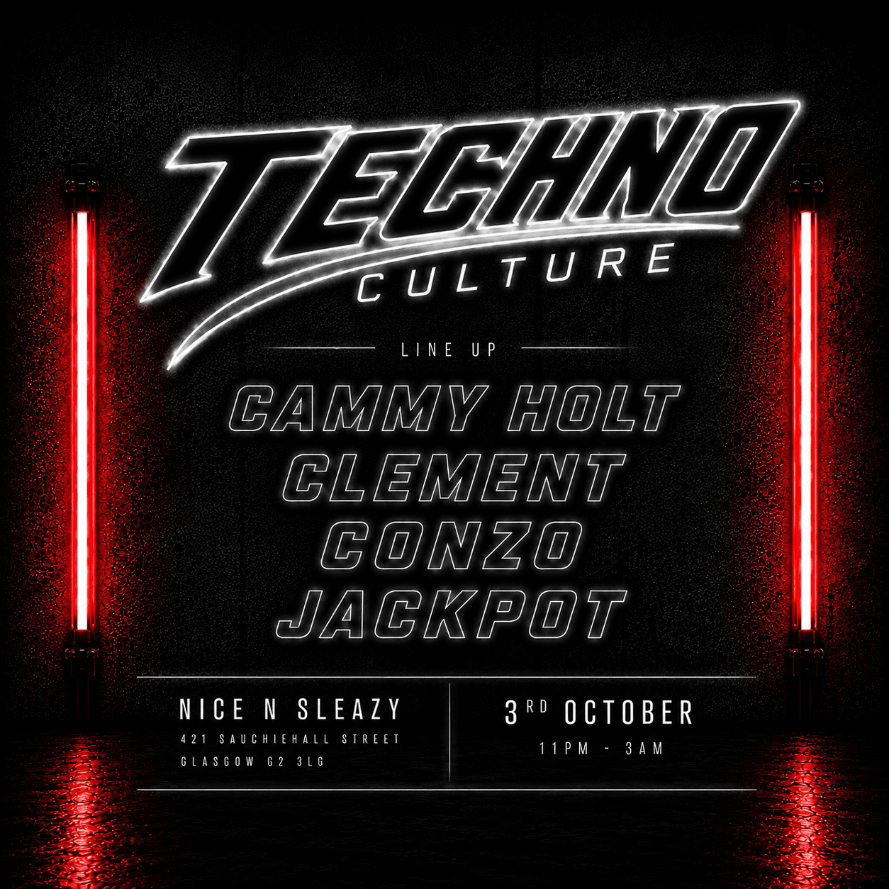 Techno Culture at Nice N Sleazy