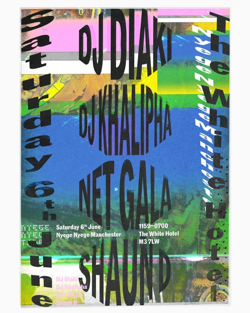 Nyege Nyege Manchester: DJ Diaki / DJ Khalipha / NET GALA / Shaun D at The White Hotel