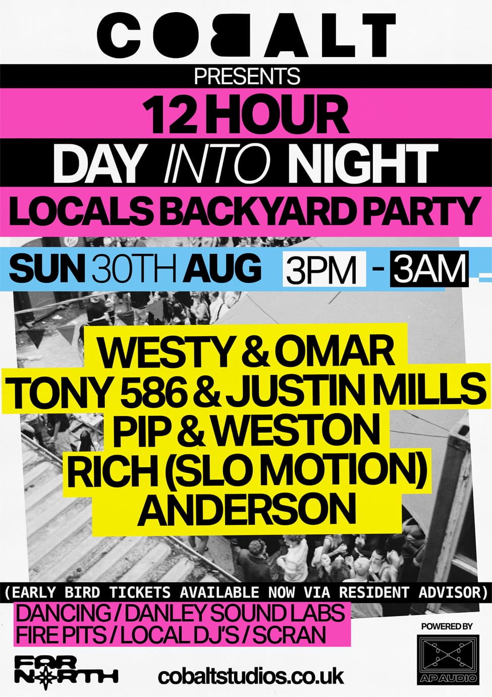 Cobalt 12 Hour Day Into Night Locals Back Yard Party