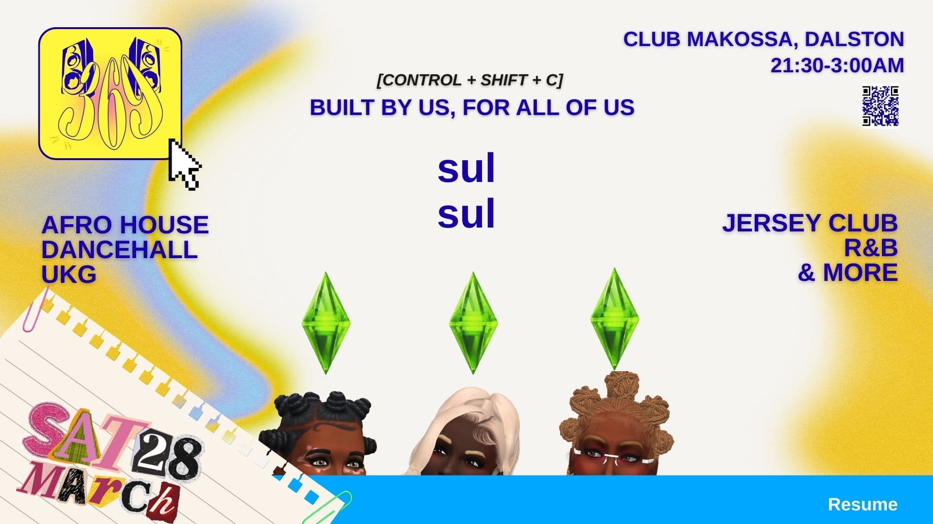 369: ARLIIIYAH, JADA PINK, JAIDA KISS, TANSS & TROJAN-TYNE at Club Makossa