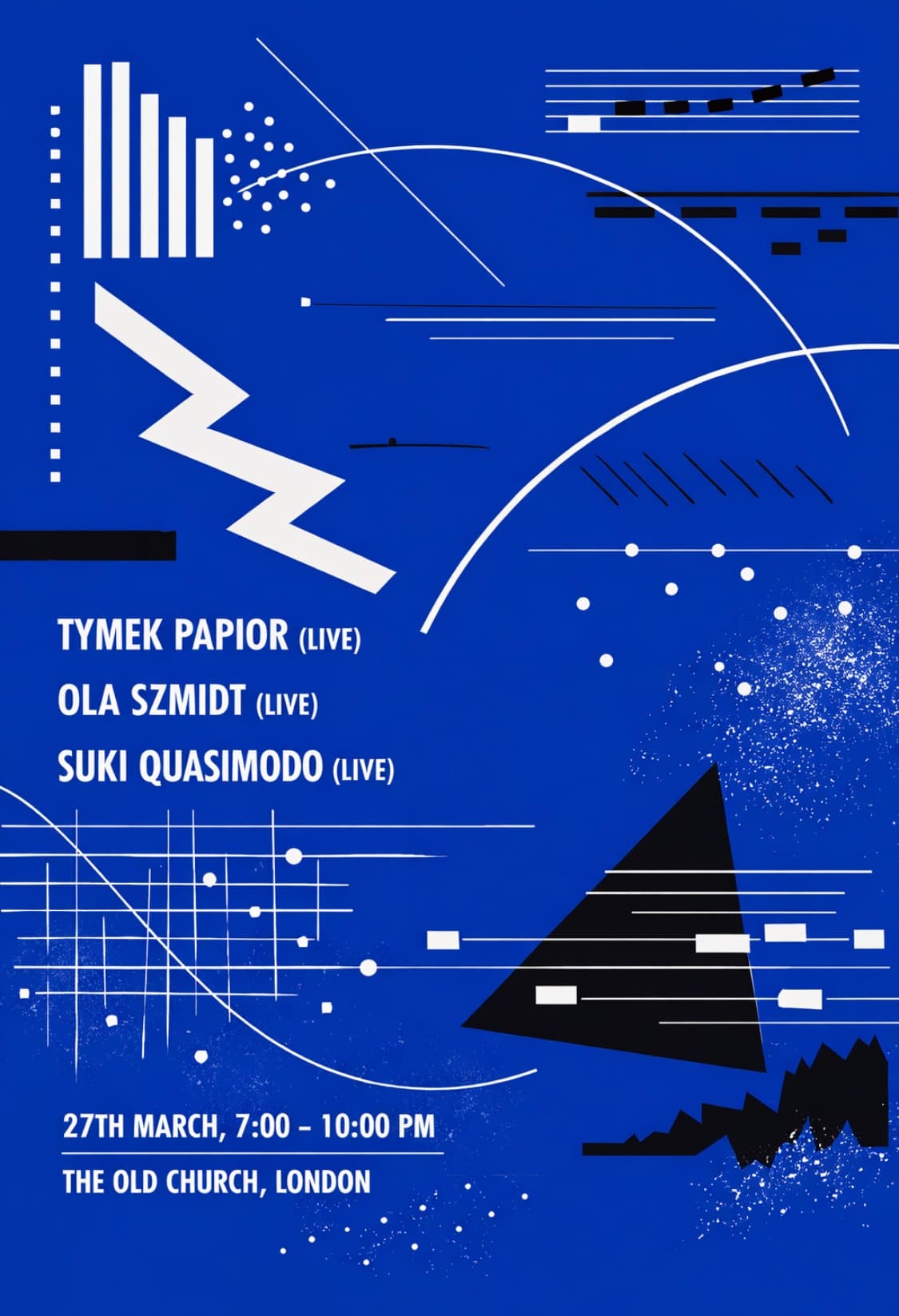 [CANCELLED] Tymek Papior, Ola Szmidt, Suki Quasimodo at The Old Church