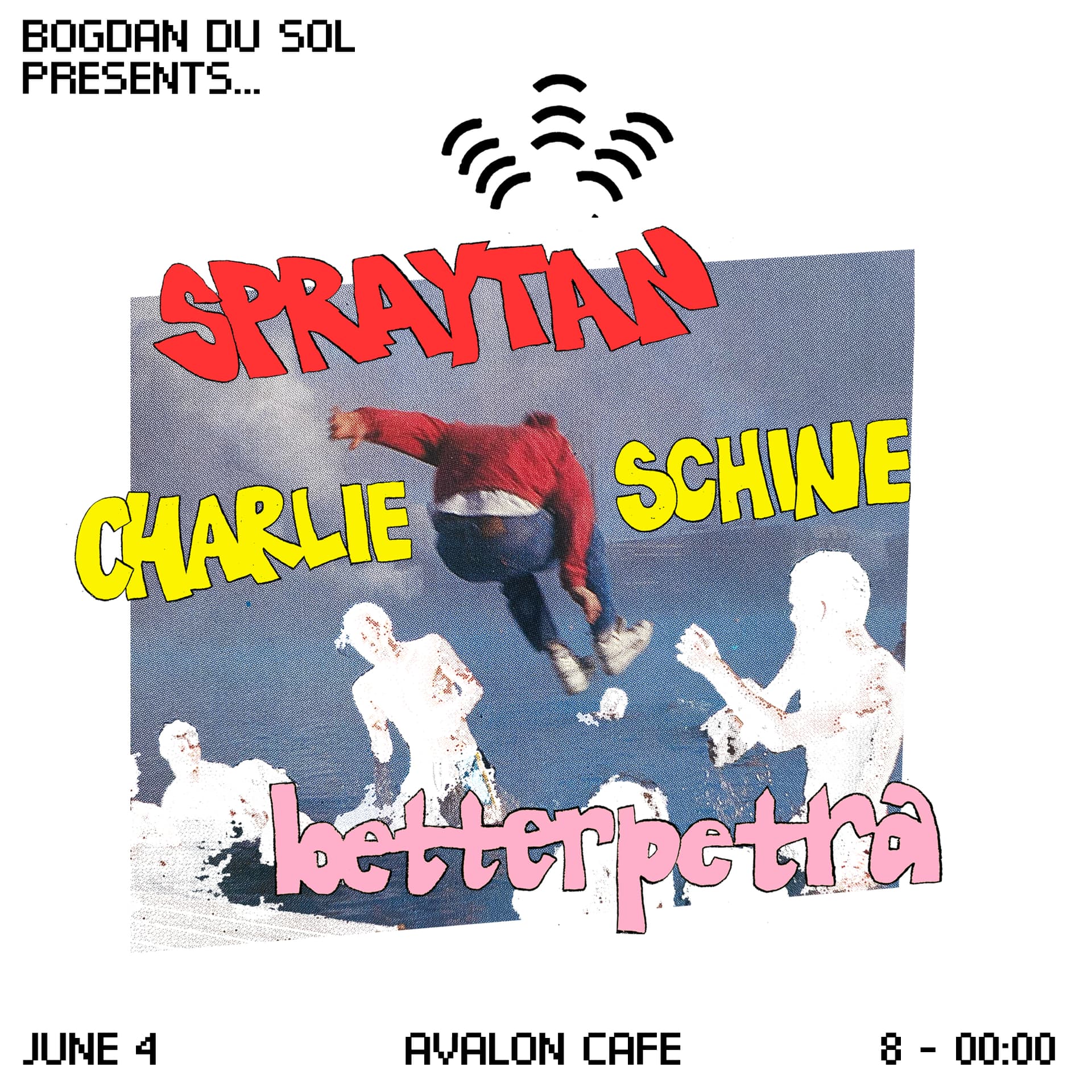 Bogdan Du Sol presents Charlie Schine, Spraytan, betterpetra