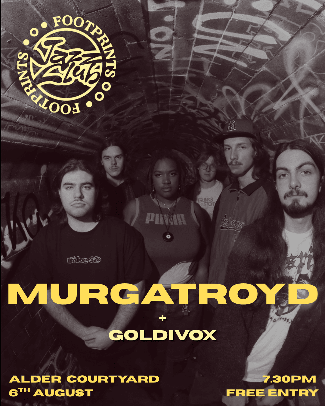 Footprints Jazz Club: Murgatroyd + Goldivox at Alder