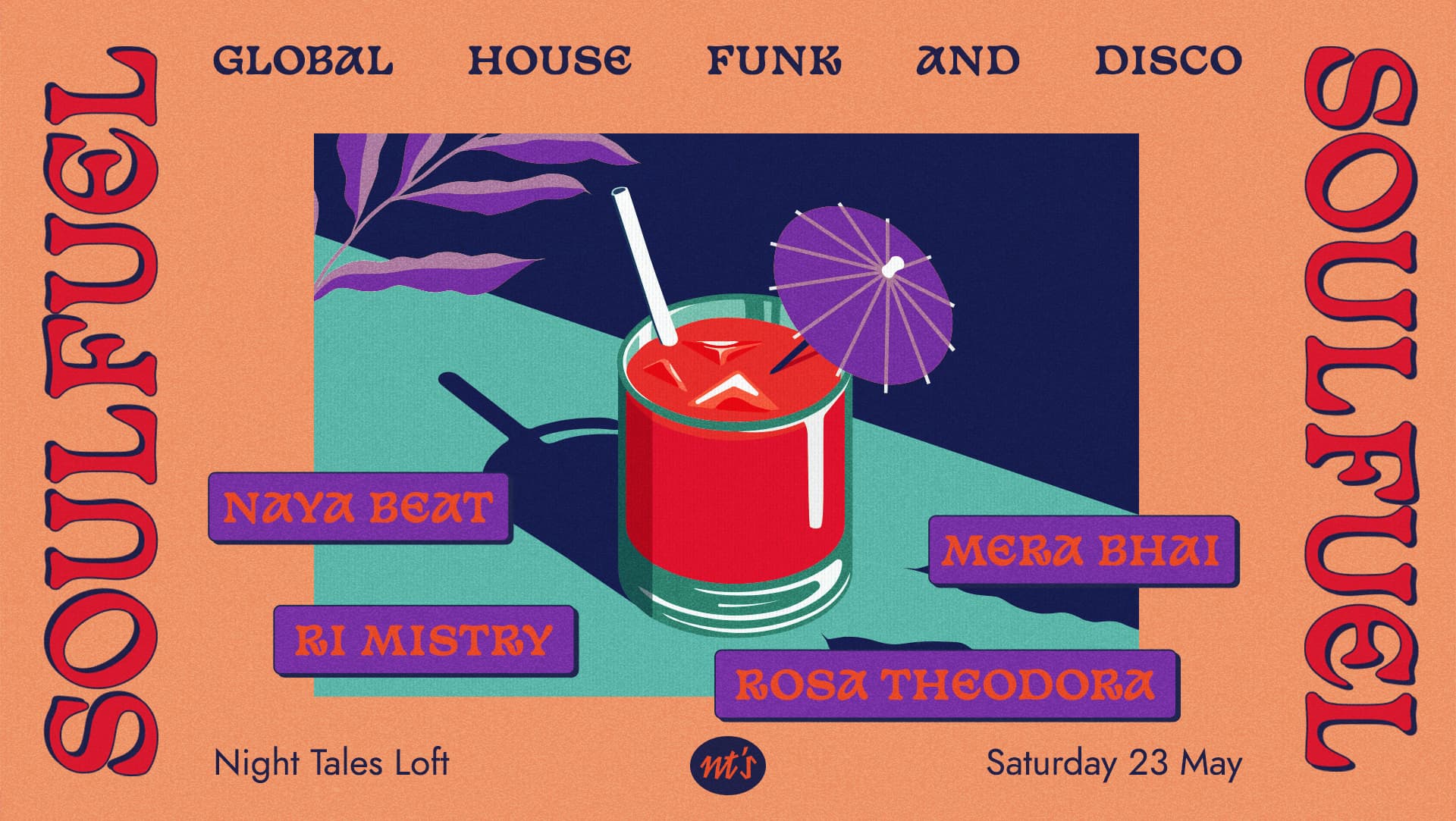 SOULFUEL: Global House, Disco, Funk & Soul at Night Tales Loft