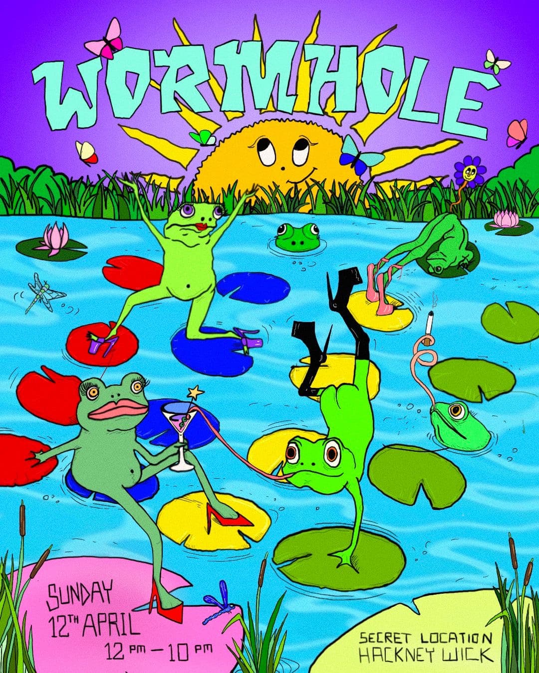 WORMHOLE (Day Party) at Secret Location | Hackney Wick