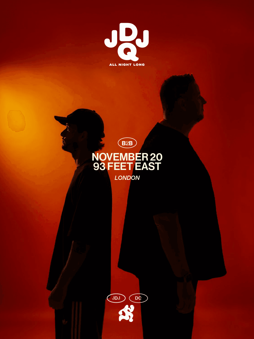 Job de Jong b2b Dennis Quin - All Night Long at 93 Feet East