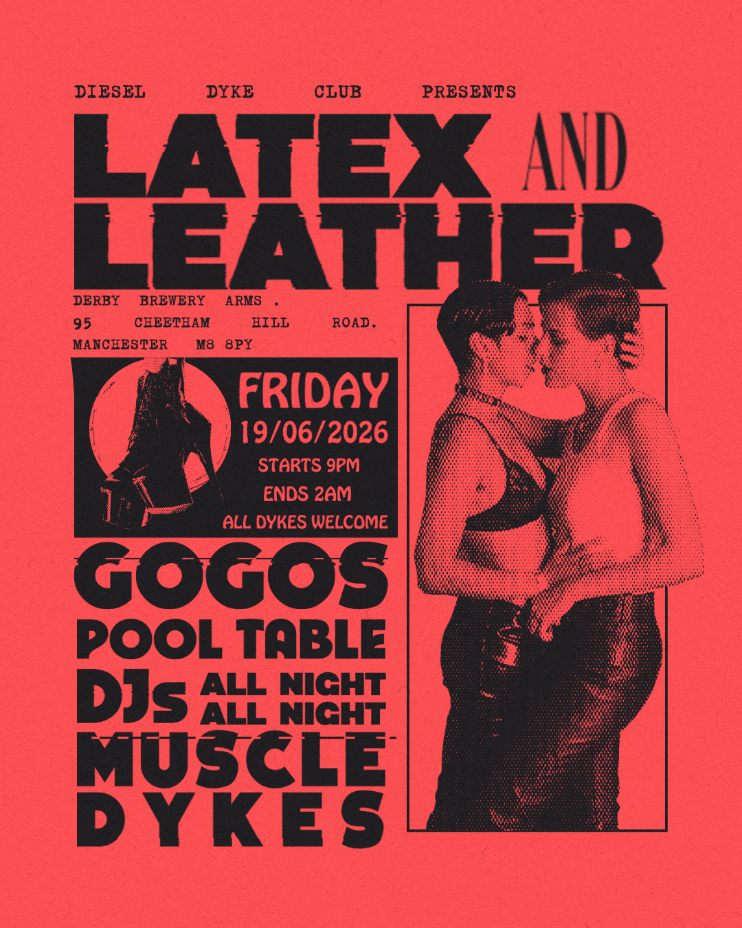 Diesel Dyke Club: Latex and Leather at The DBA