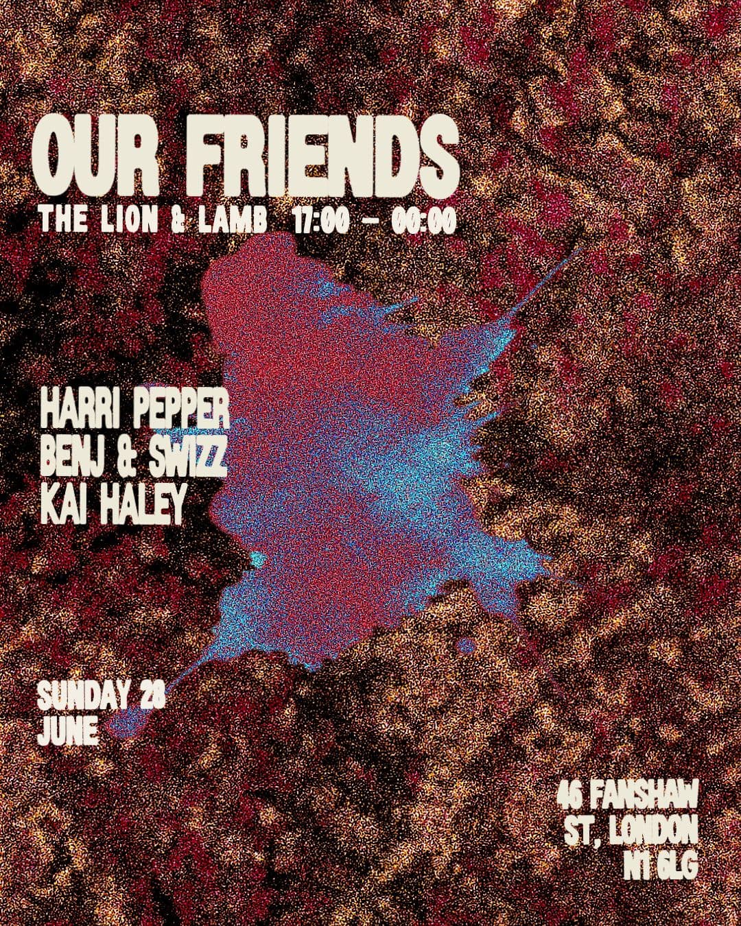 Our Friends with Harri Pepper at The Lion and Lamb
