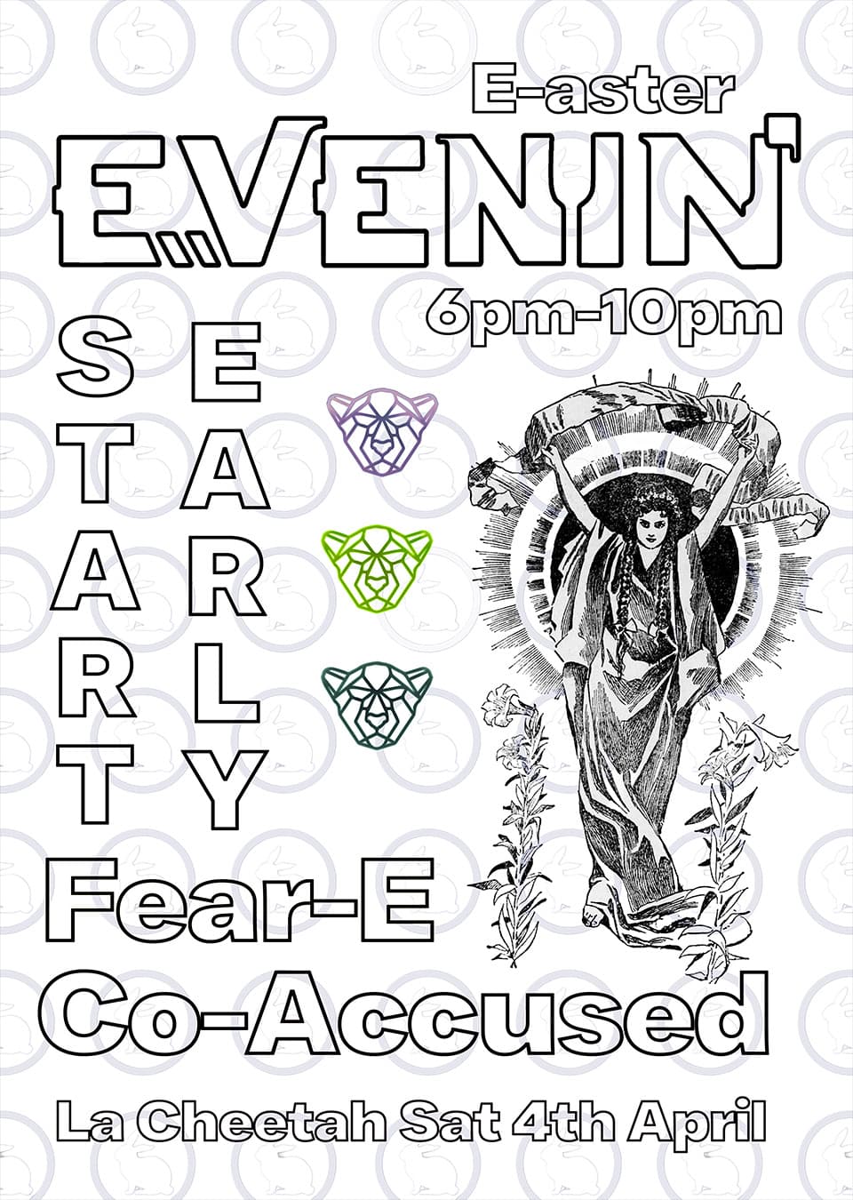 Easter Evenin' with Fear-E & Co-Accused at La Cheetah Club