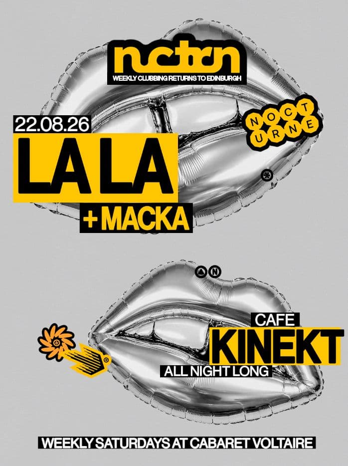 NCTRN018: Club Nocturne presents La La [FRINGE SPECIAL] at Cabaret Voltaire