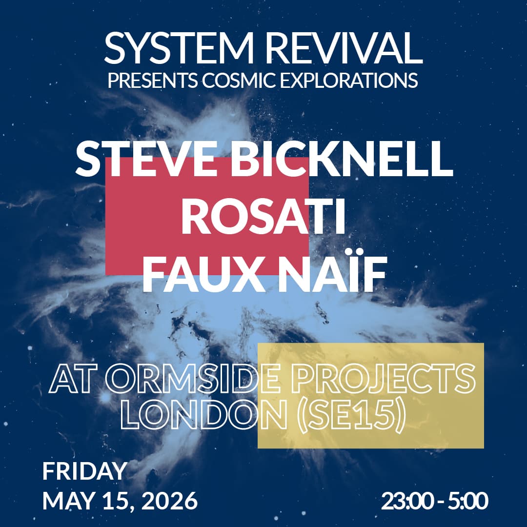 System Revival with Steve Bicknell, Rosati, faux naïf at Ormside Projects
