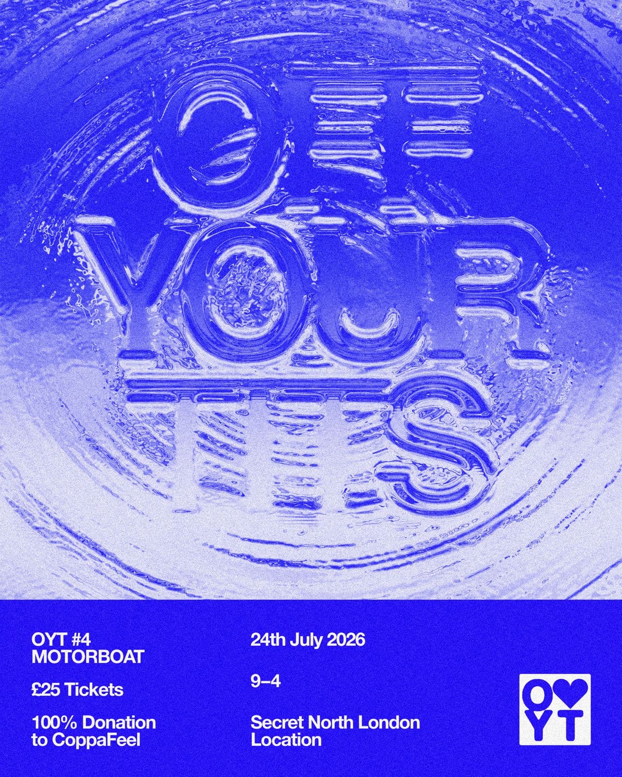 OFF YOUR TITS // MOTORBOAT at TBA - Secret Location - North London