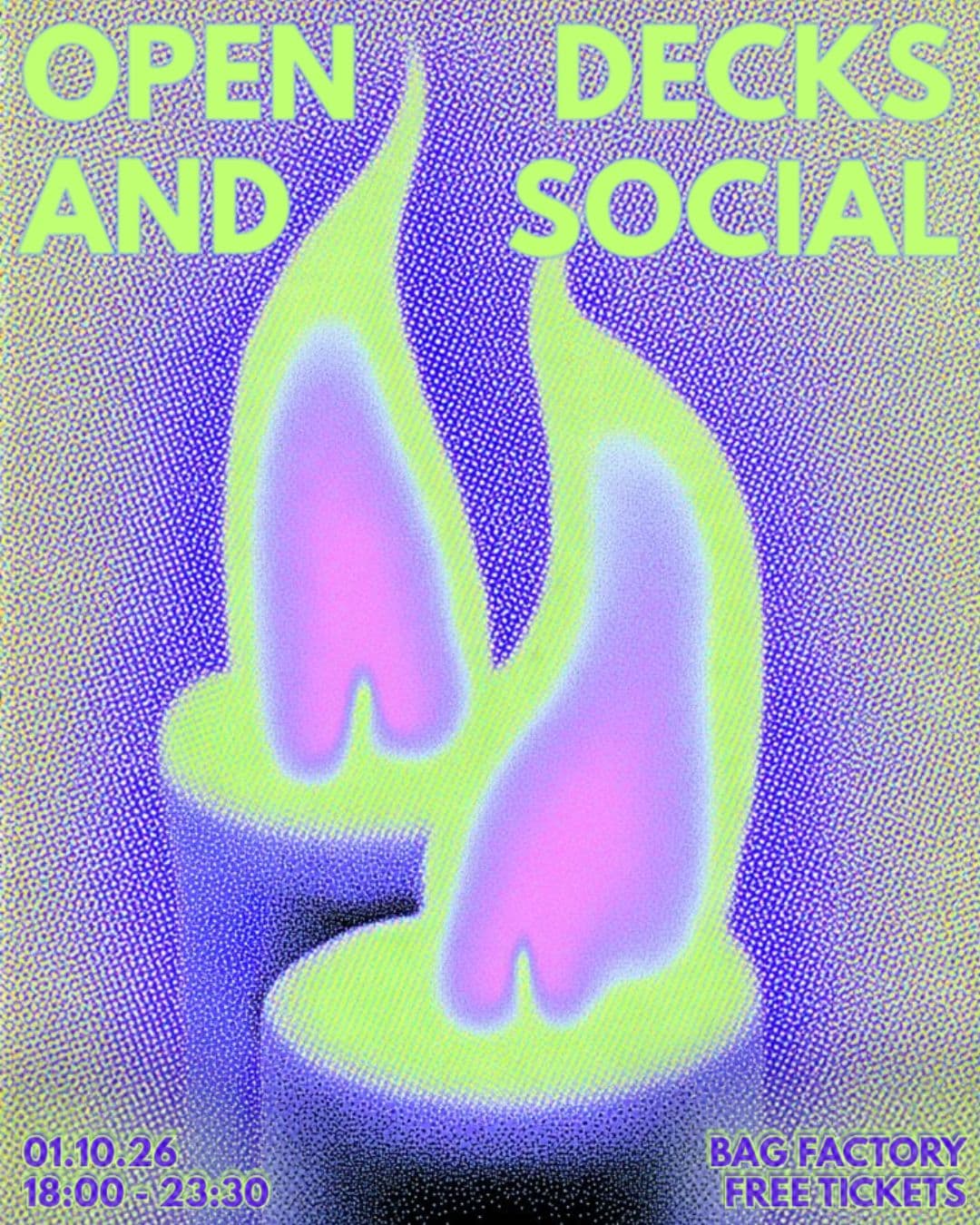 Club Curated: Open decks & Social
