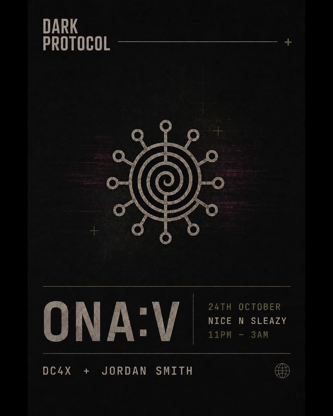 Dark Protocol W / ona:v / Residents  at Nice N Sleazy
