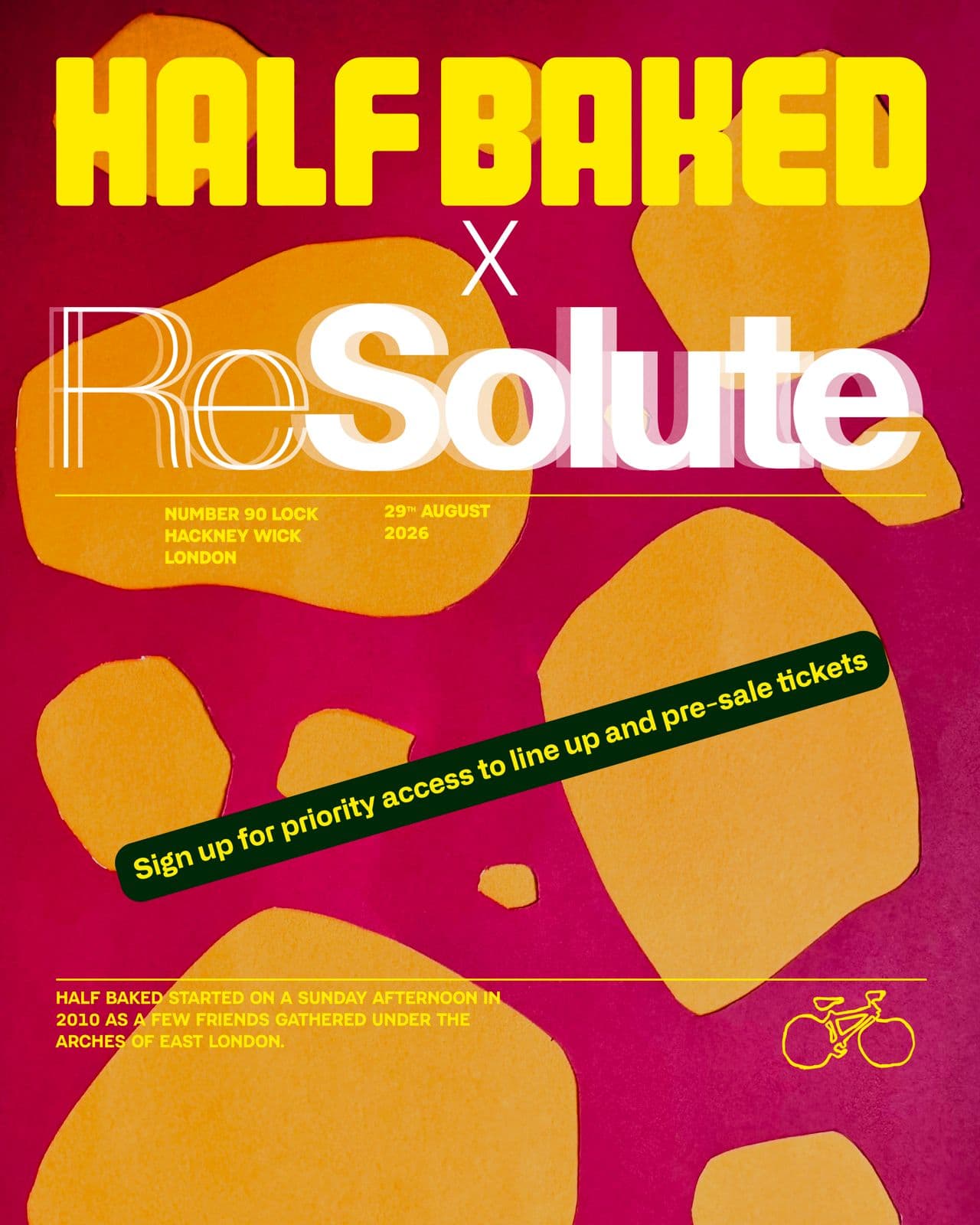 Half Baked x ReSolute at NUMBER 90 LONDON