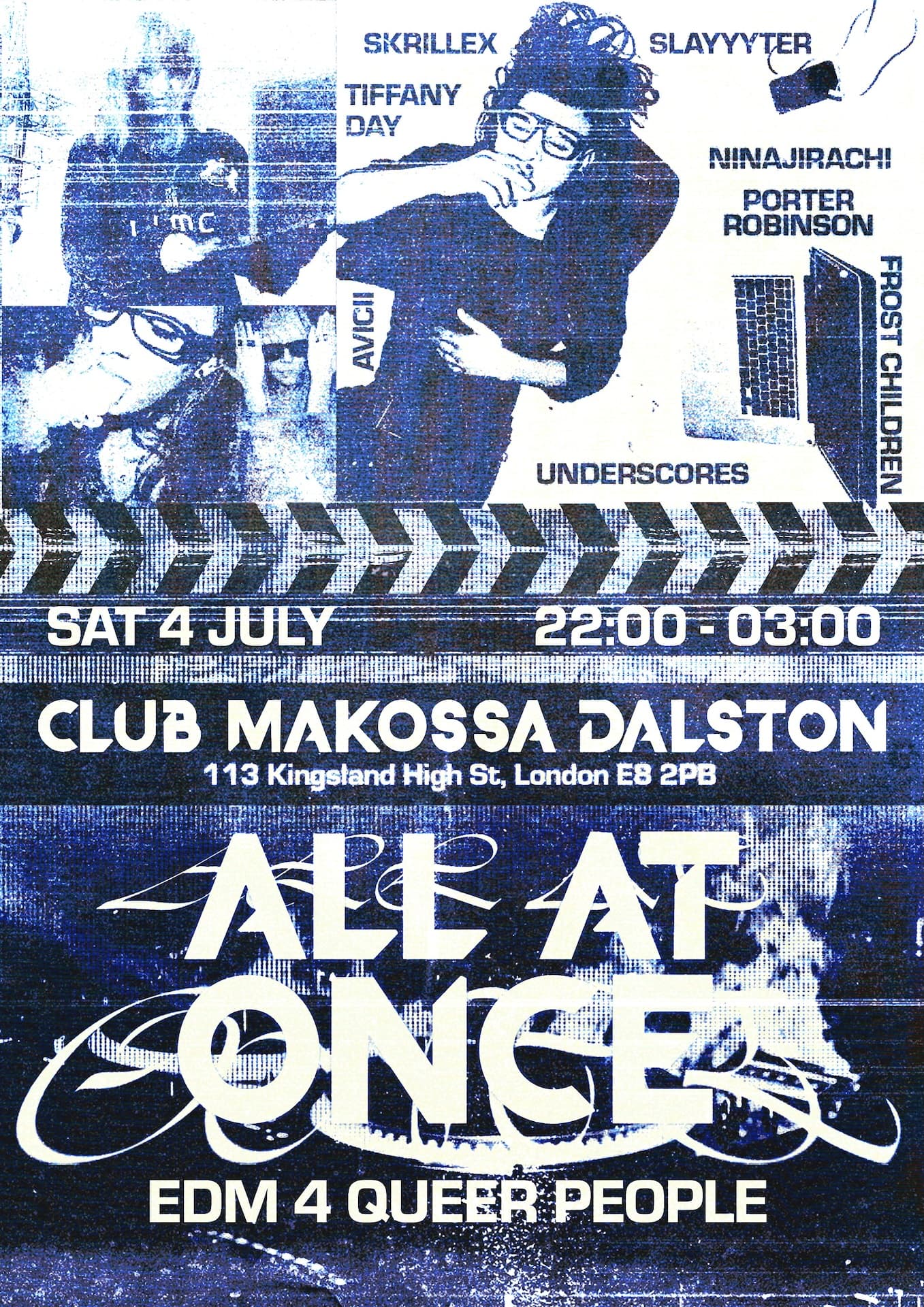 All At Once - edm 4 queer ppl (pride edition) at Club Makossa