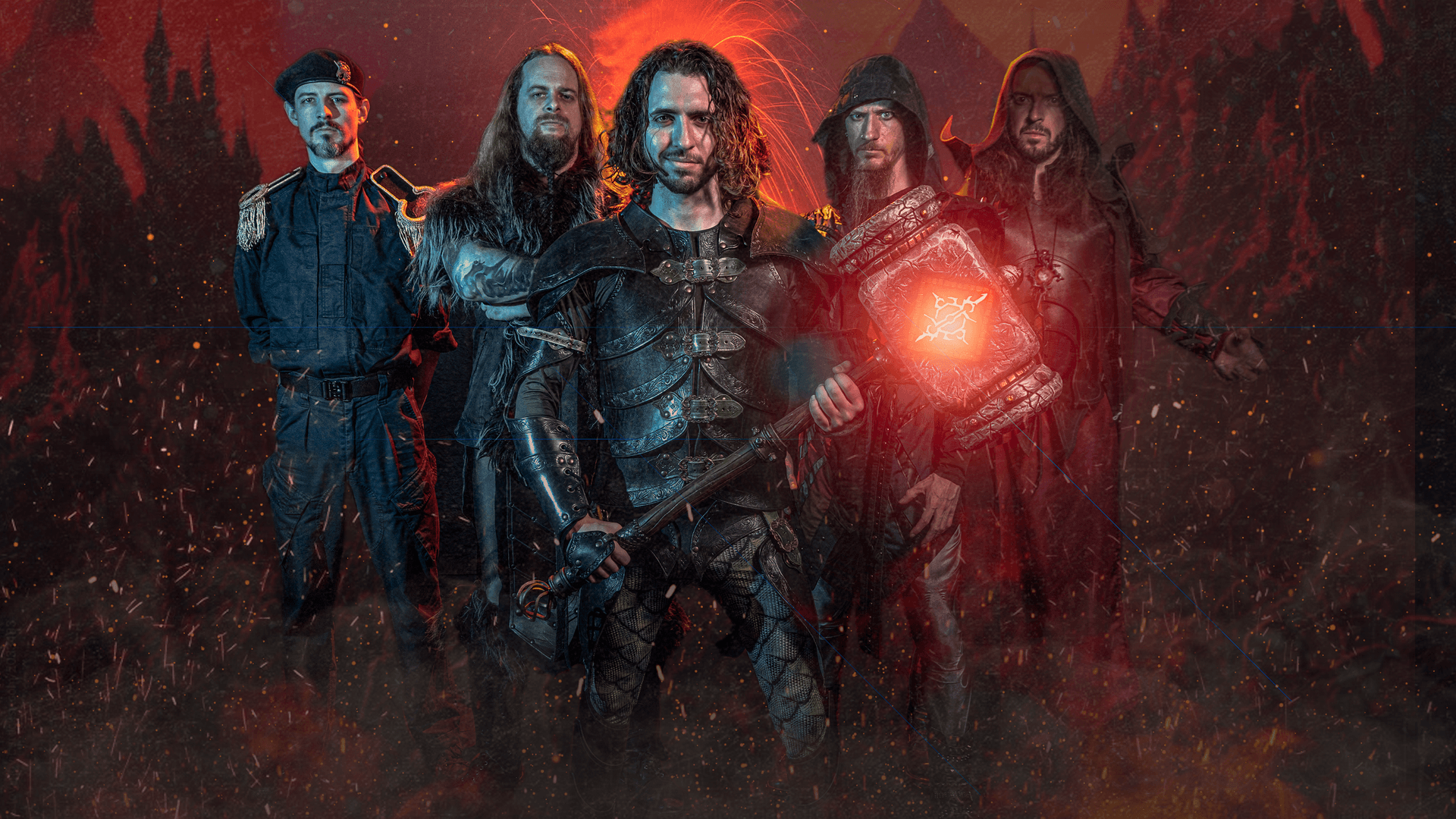 Gloryhammer at G2, The Garage
