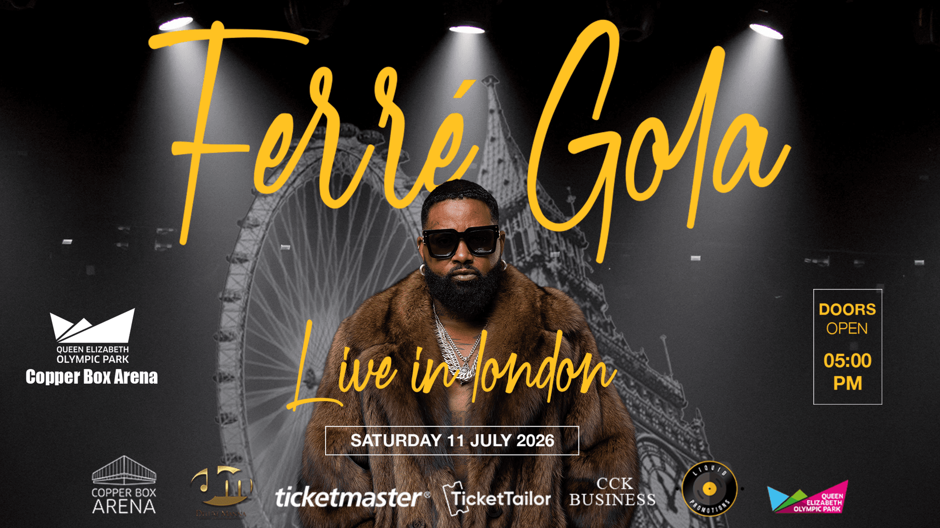 FERRE GOLA LIVE IN LONDON