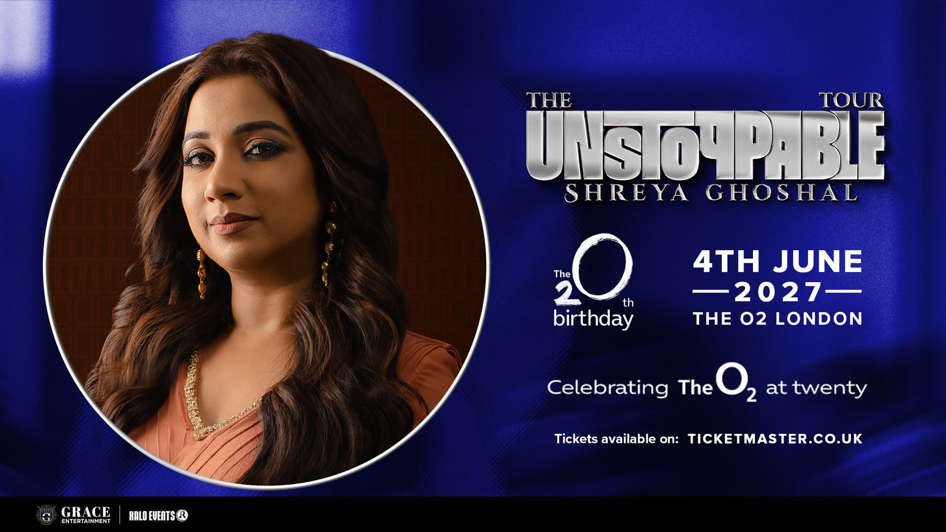 Shreya Ghoshal - The Unstoppable Tour at The O2
