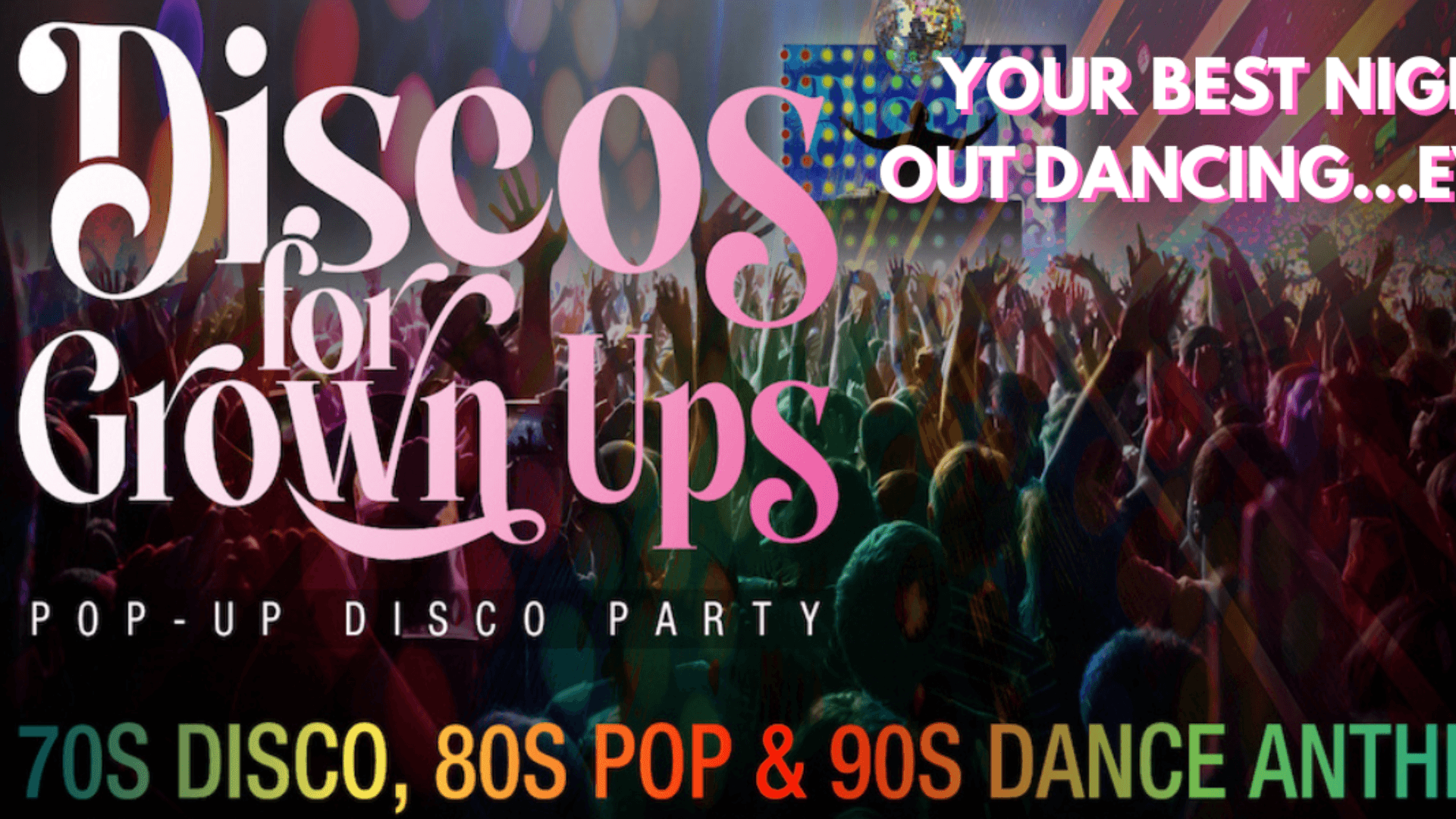 CHRISTMAS Disco Party for Grown Ups