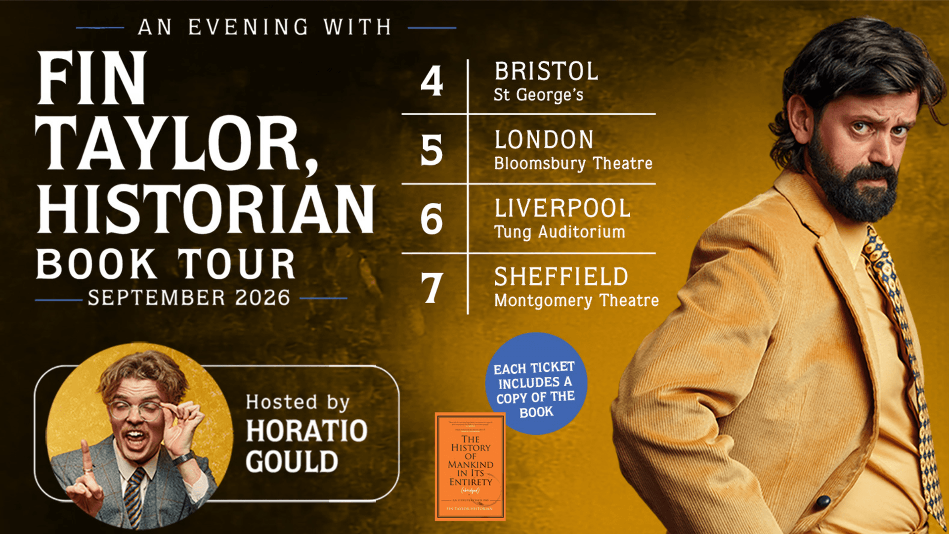 An Evening With Fin Taylor, Historian