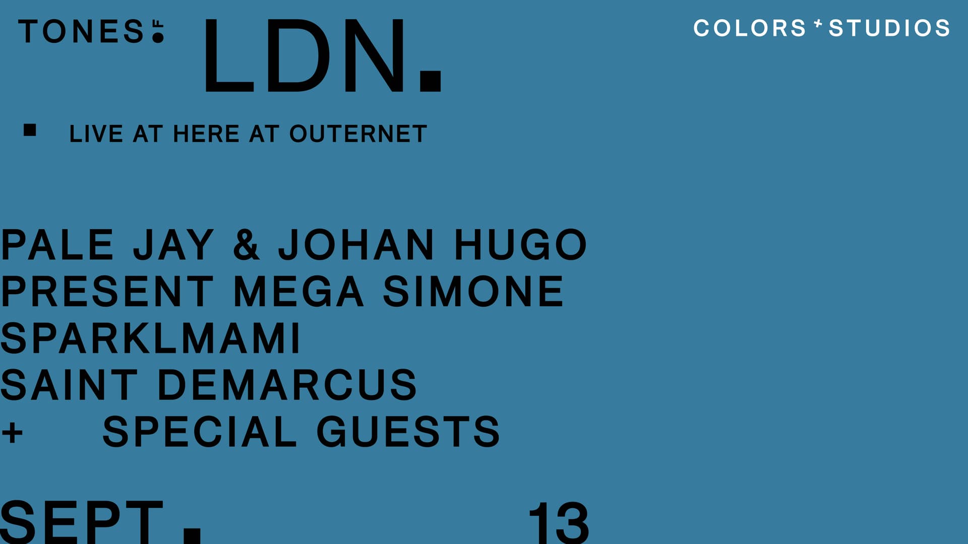 COLORS: Tones of London at Outernet