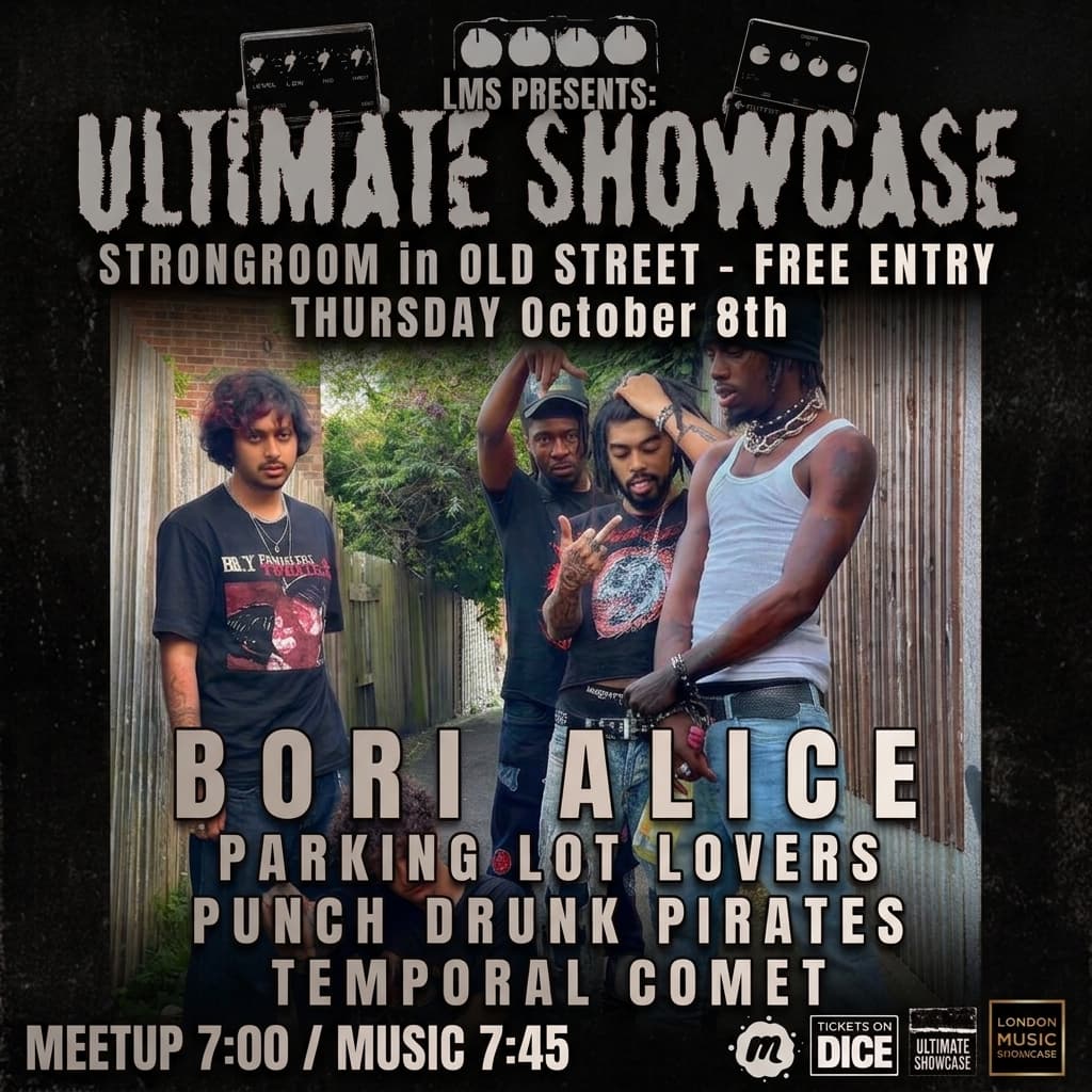 London Music Showcase Presents: BORI ALICE at Strongroom Venue