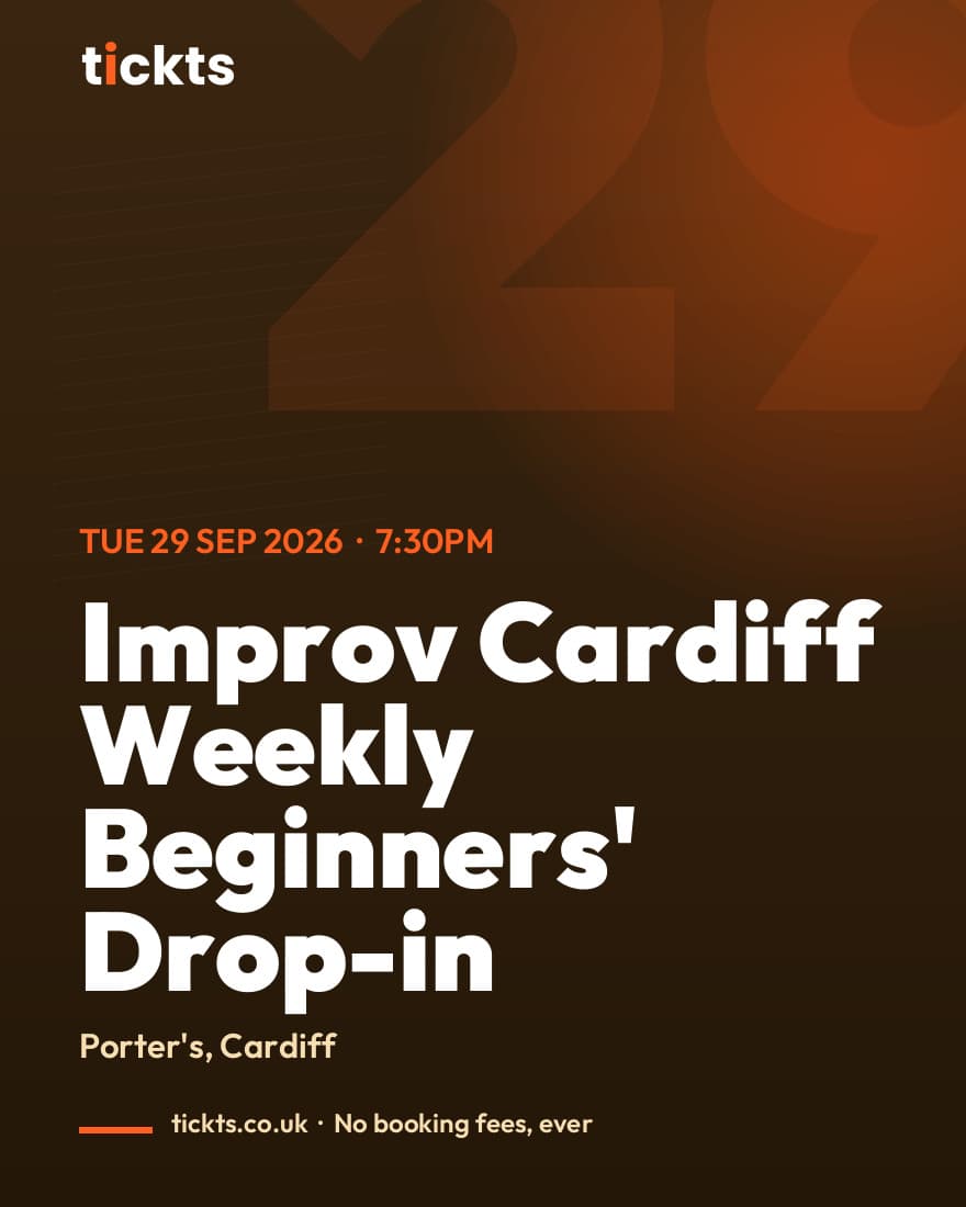 Upcoming event poster at Porter's