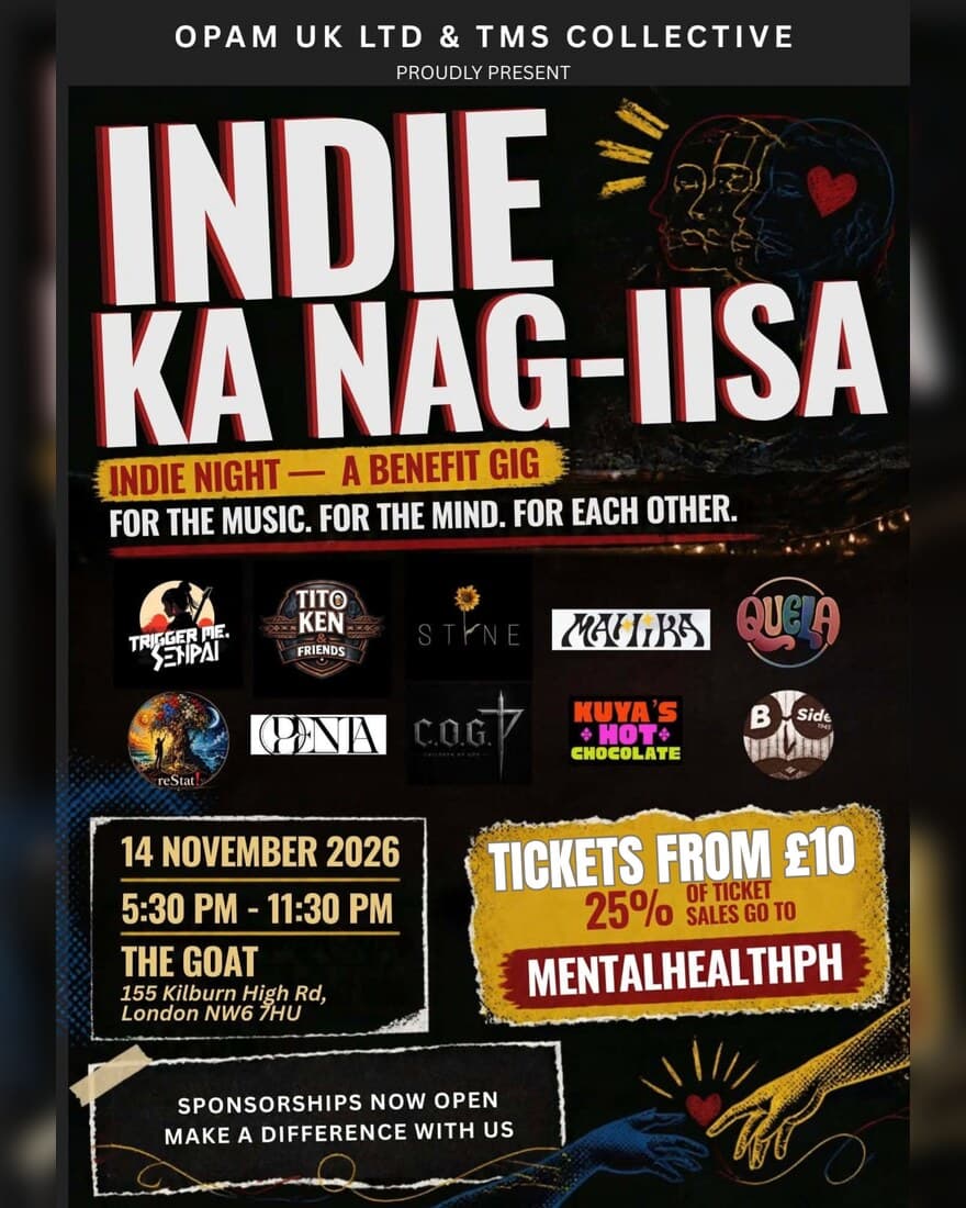 Upcoming event poster at The Goat