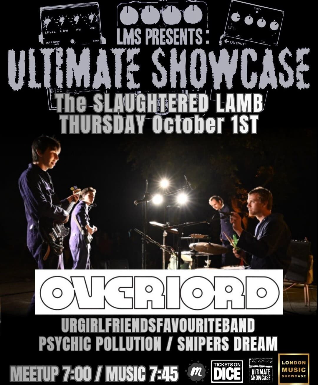 London Music Showcase Presents: OVERLORD