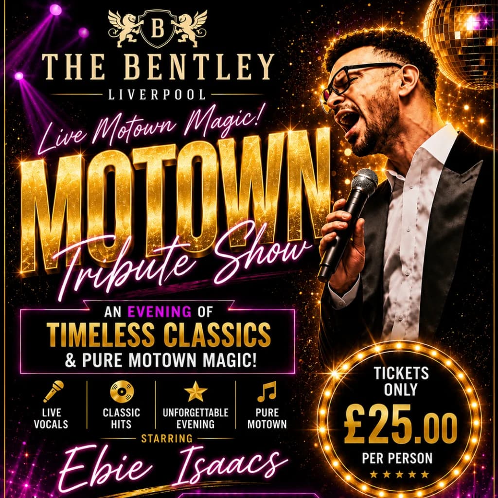 Motown Magic Evening- Starring Ebie Isaacs