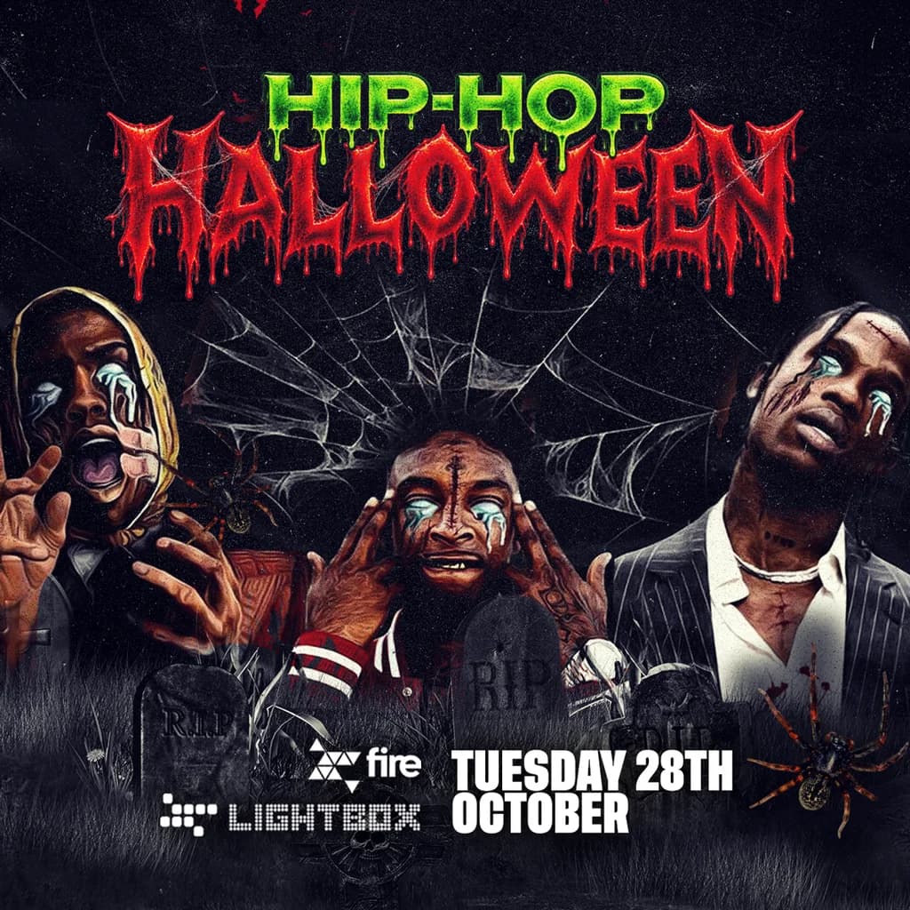 Hip Hop Halloween @ Fire & Lightbox - London Halloween 2026