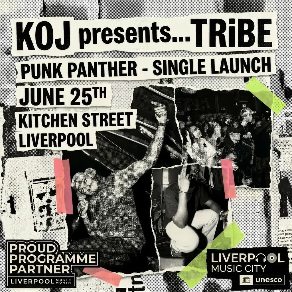 KOJ presents... TRiBE: 'Punk Panther' Single Launch