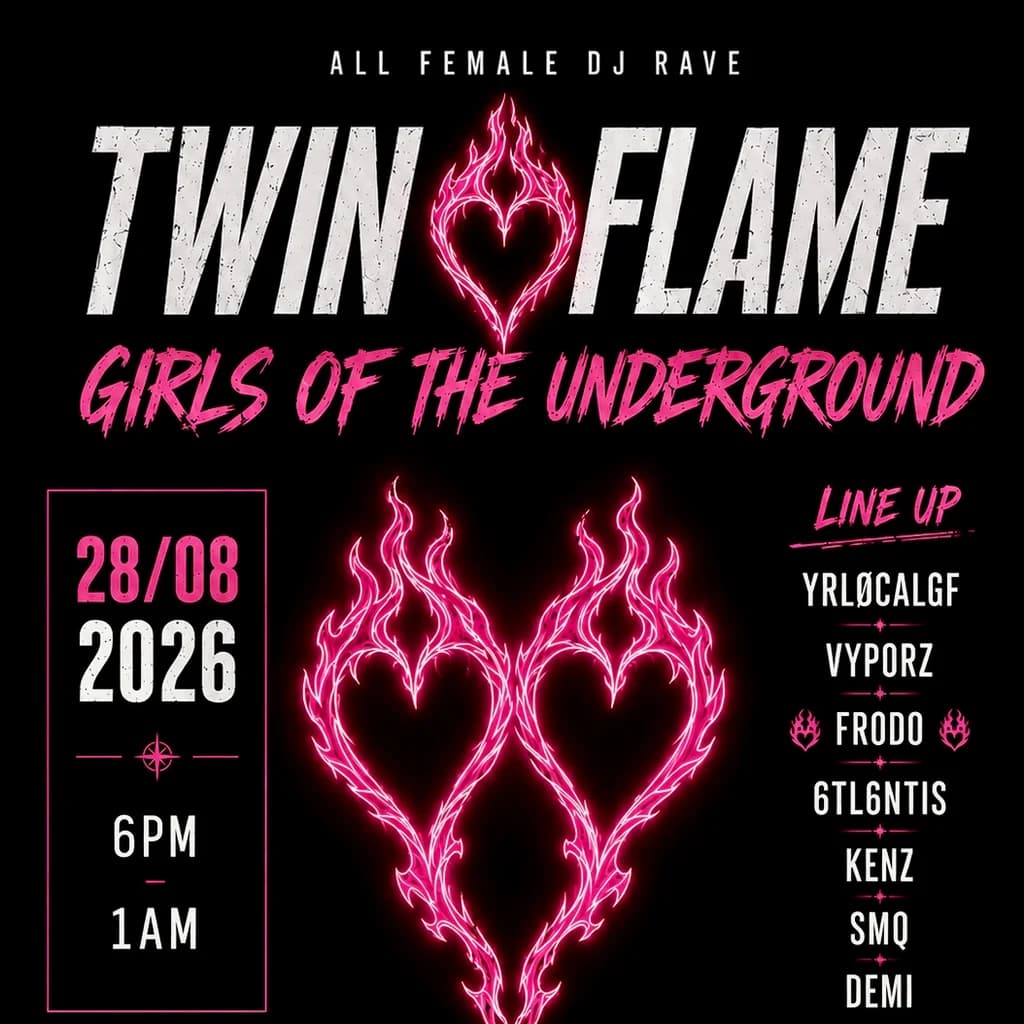 Twin Flame Presents: Girls Of Underground