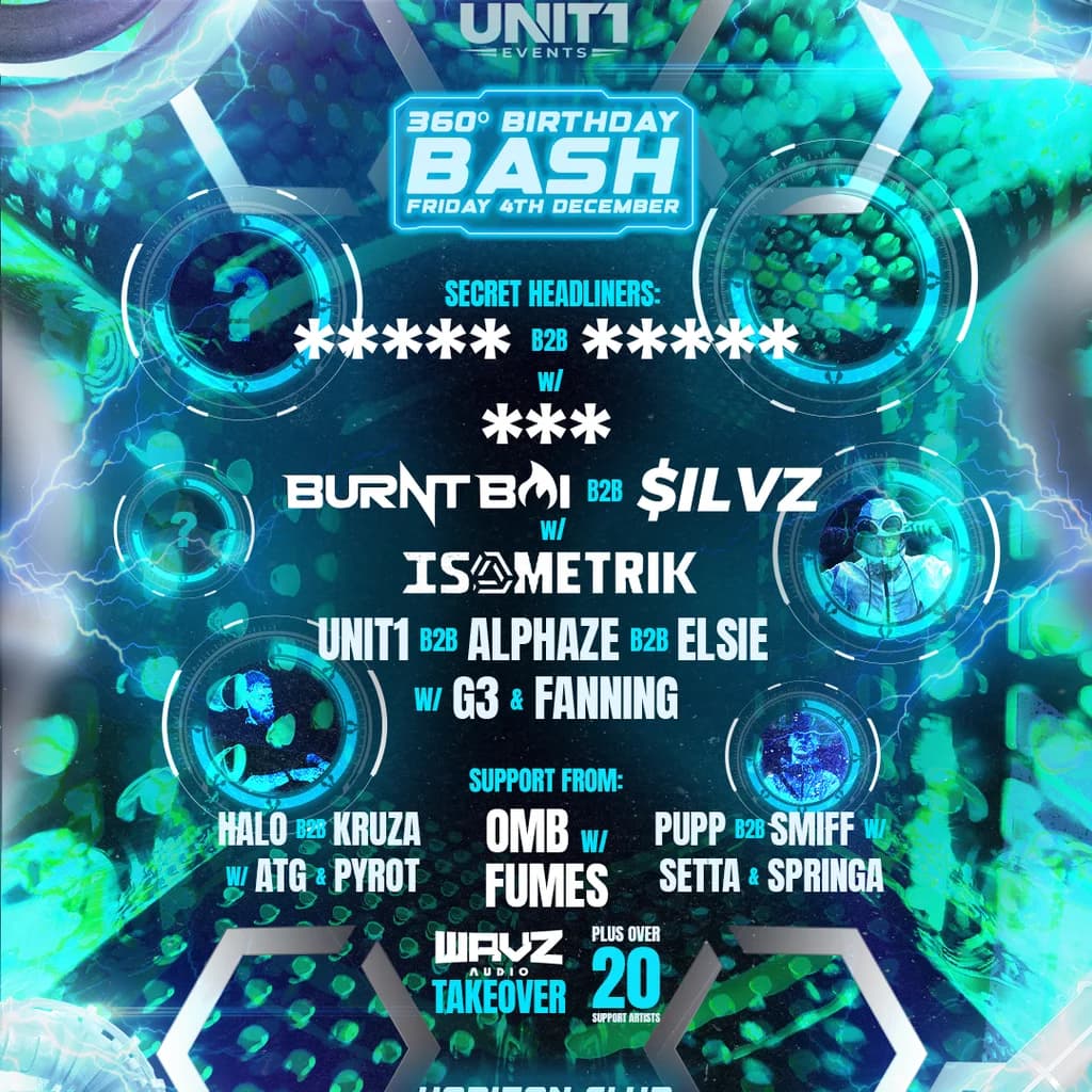 Jamolations x Unit1 birthday bash