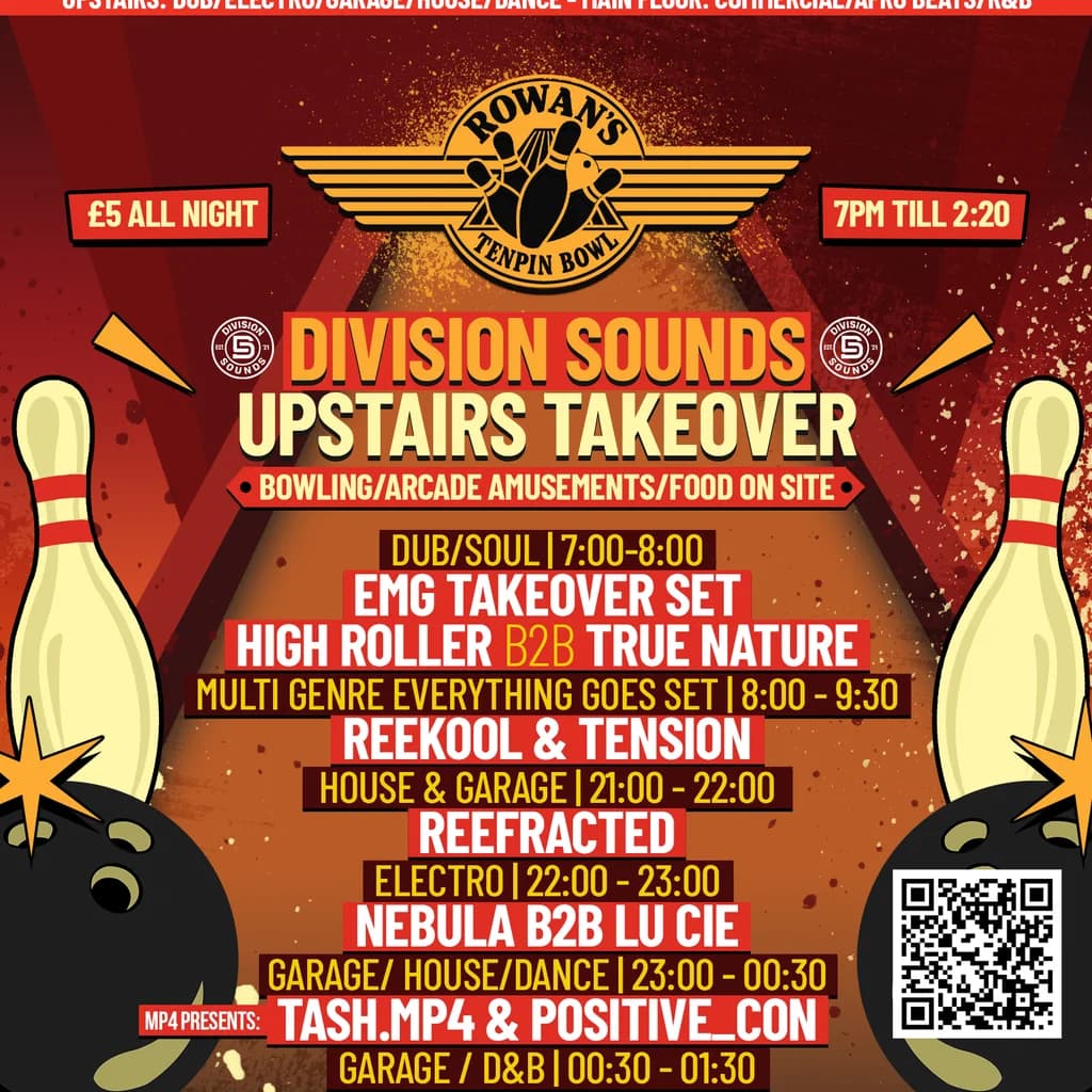 Division Sounds X Rowans room 2 takeover
