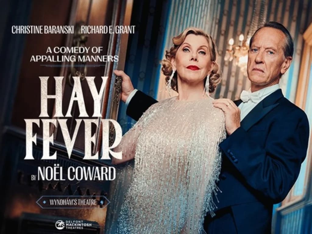 Upcoming event poster at Wyndhams Theatre
