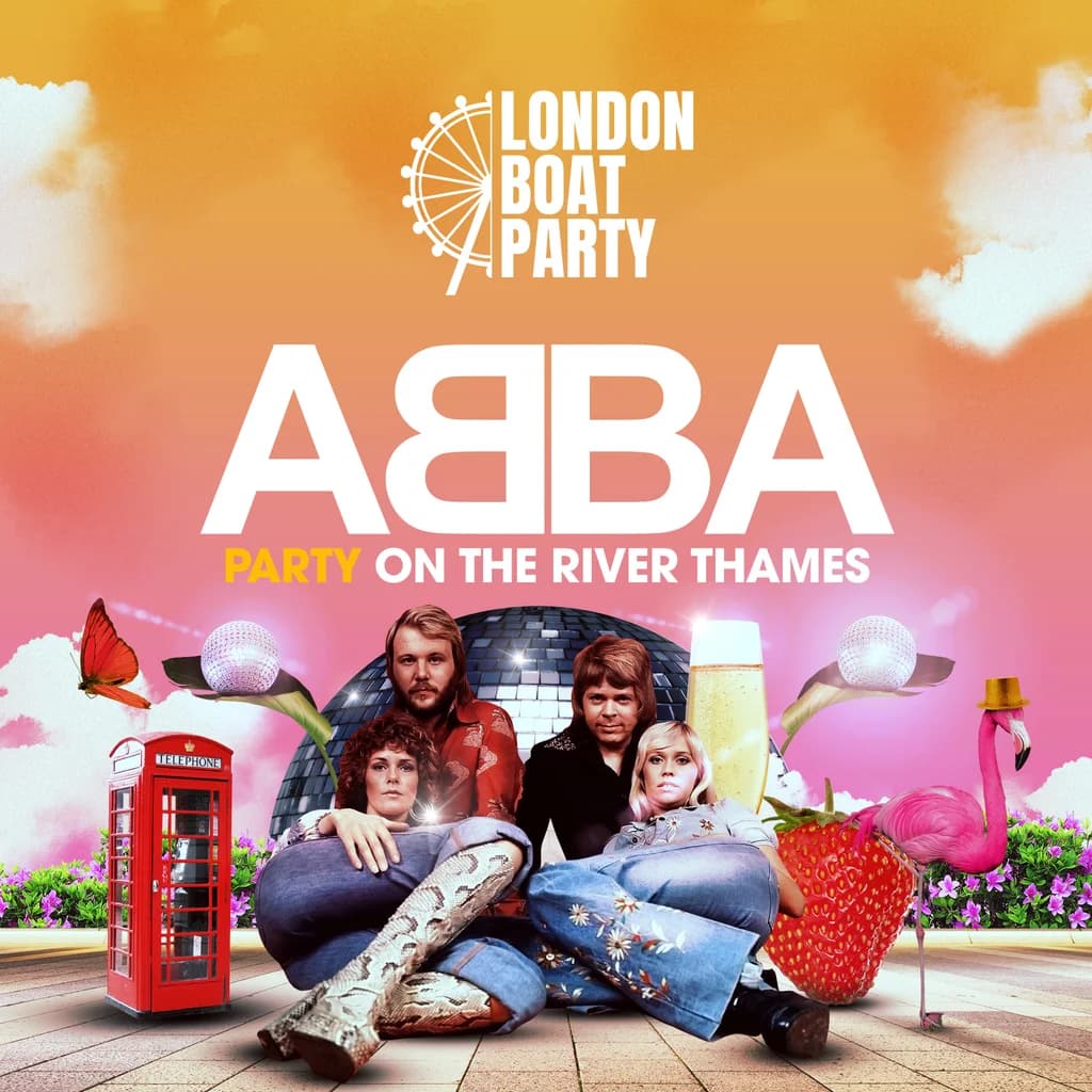 ABBA London Boat Party with FREE After Party!