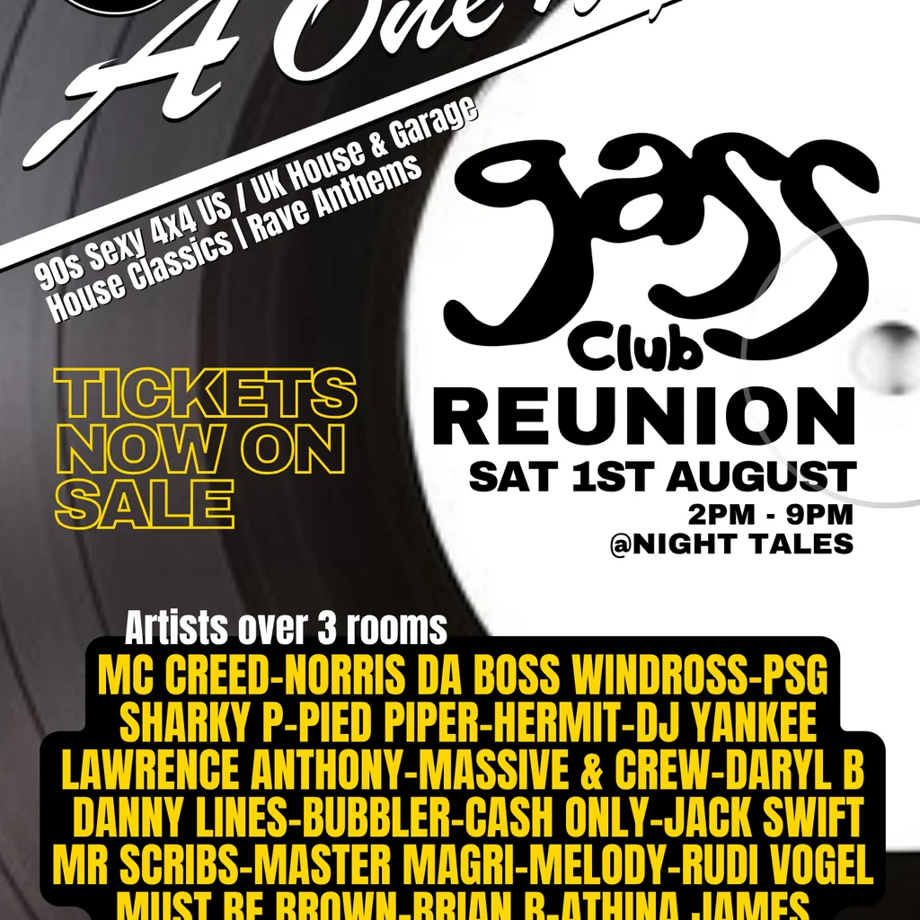 A One Night Stand ~ Gass Club Reunion