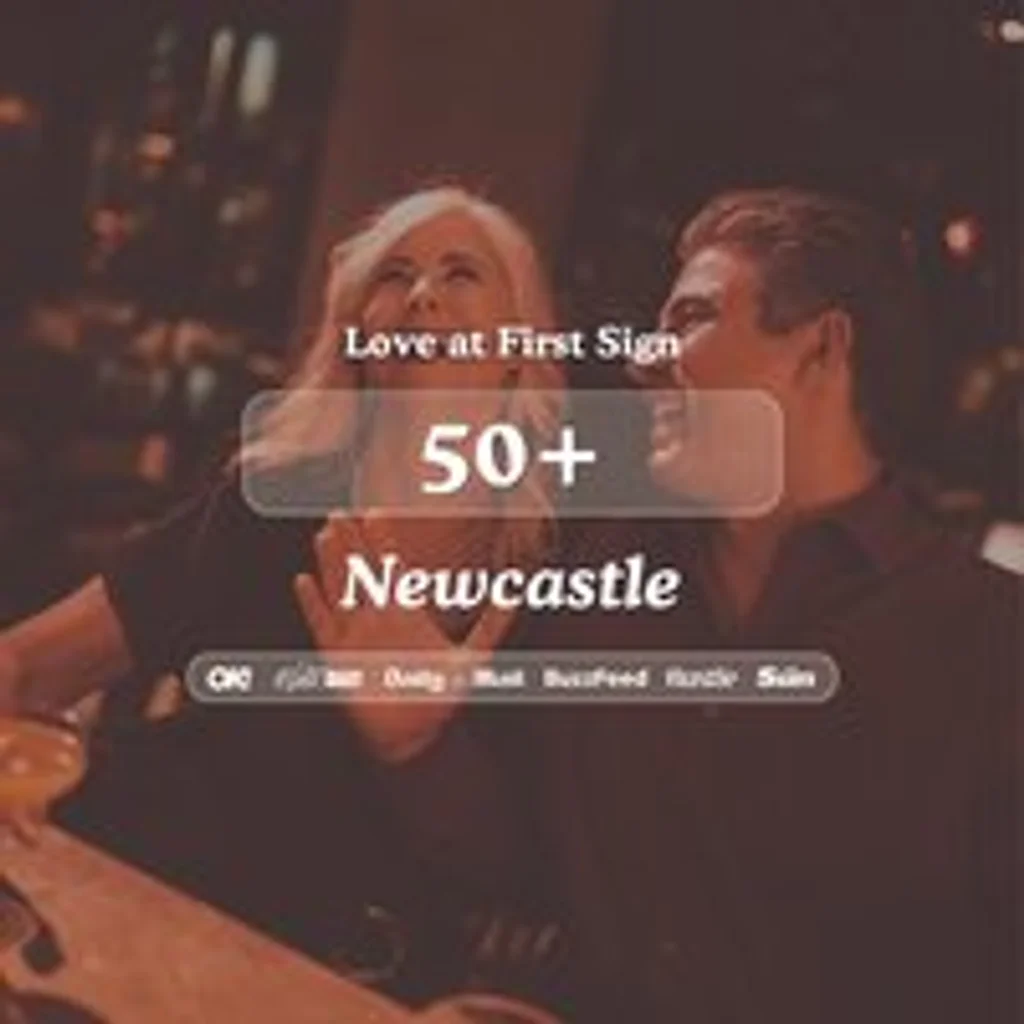 50+ Singles Night at Harry's Newcastle| Love at First Sign