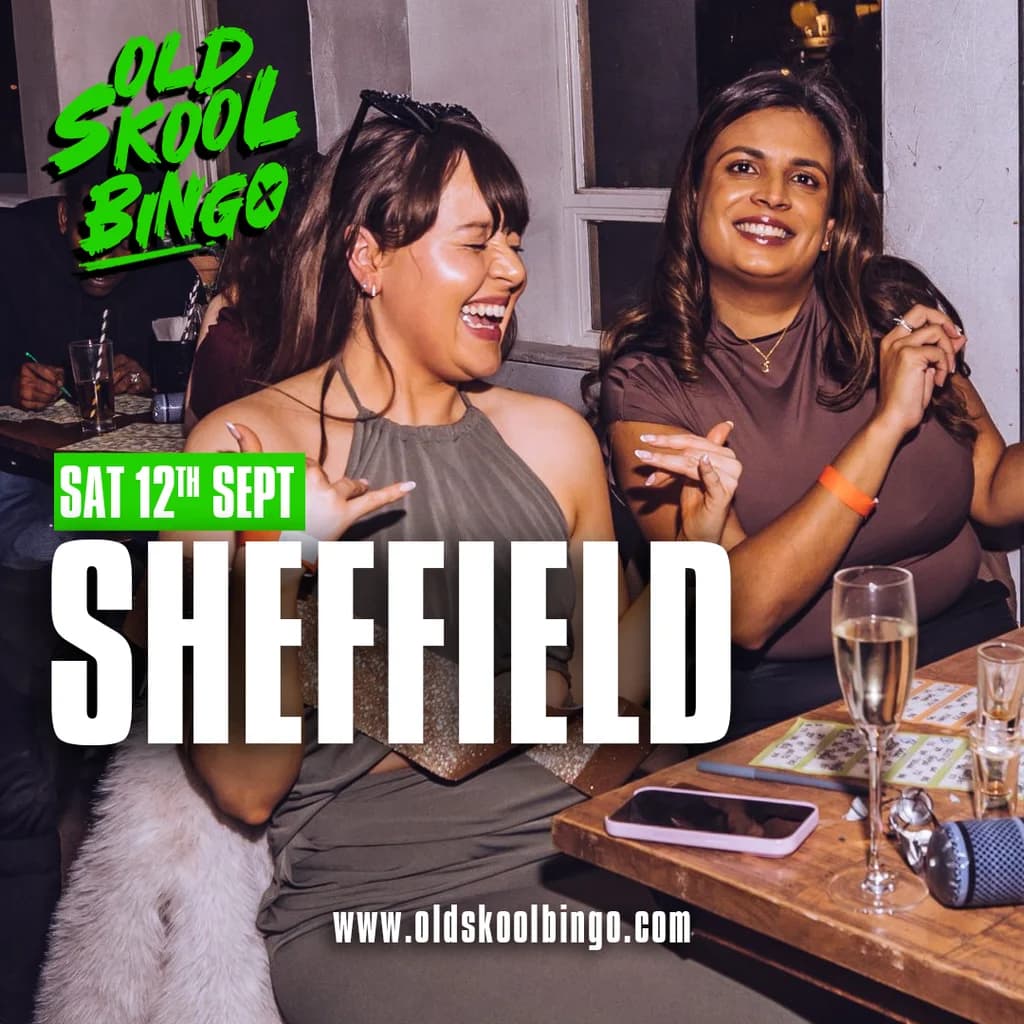 Old Skool Bingo Sat 12th Sep Sheffield
