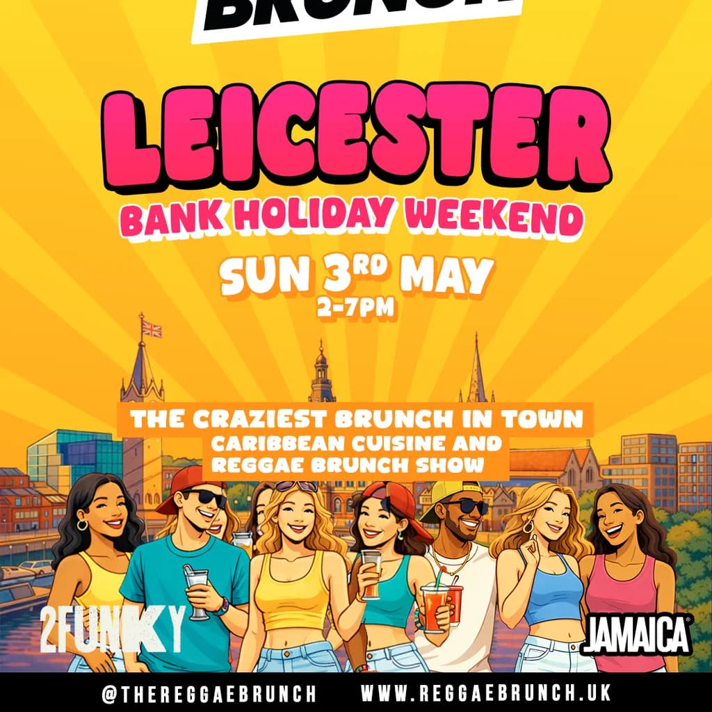 The Reggae Brunch - LEICESTER - Sun 3rd May at 2Funky Music Cafe